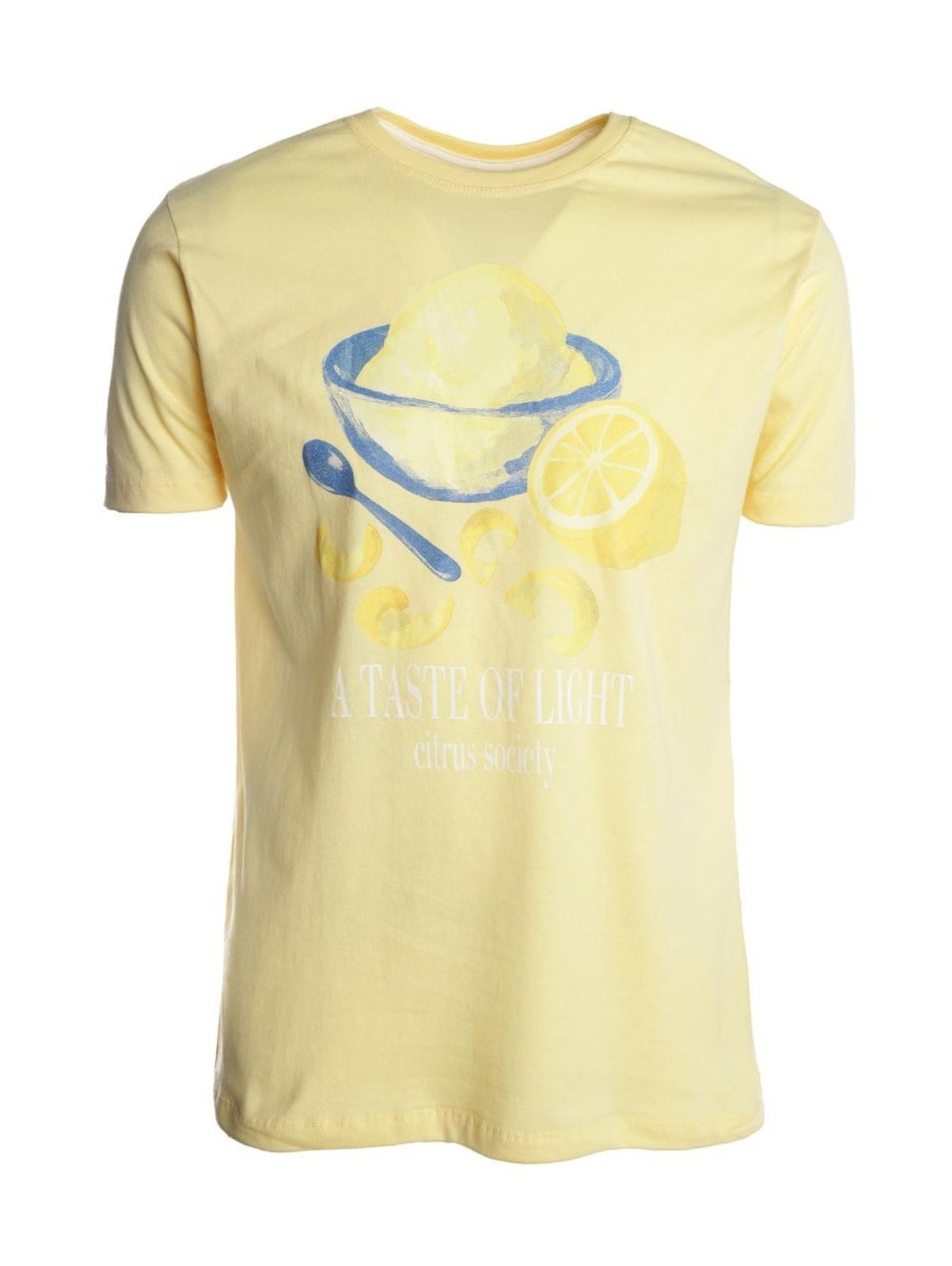 Vista 2 Camiseta Manga Curta Estampada Vels Masculina amarelo Vels amarelo