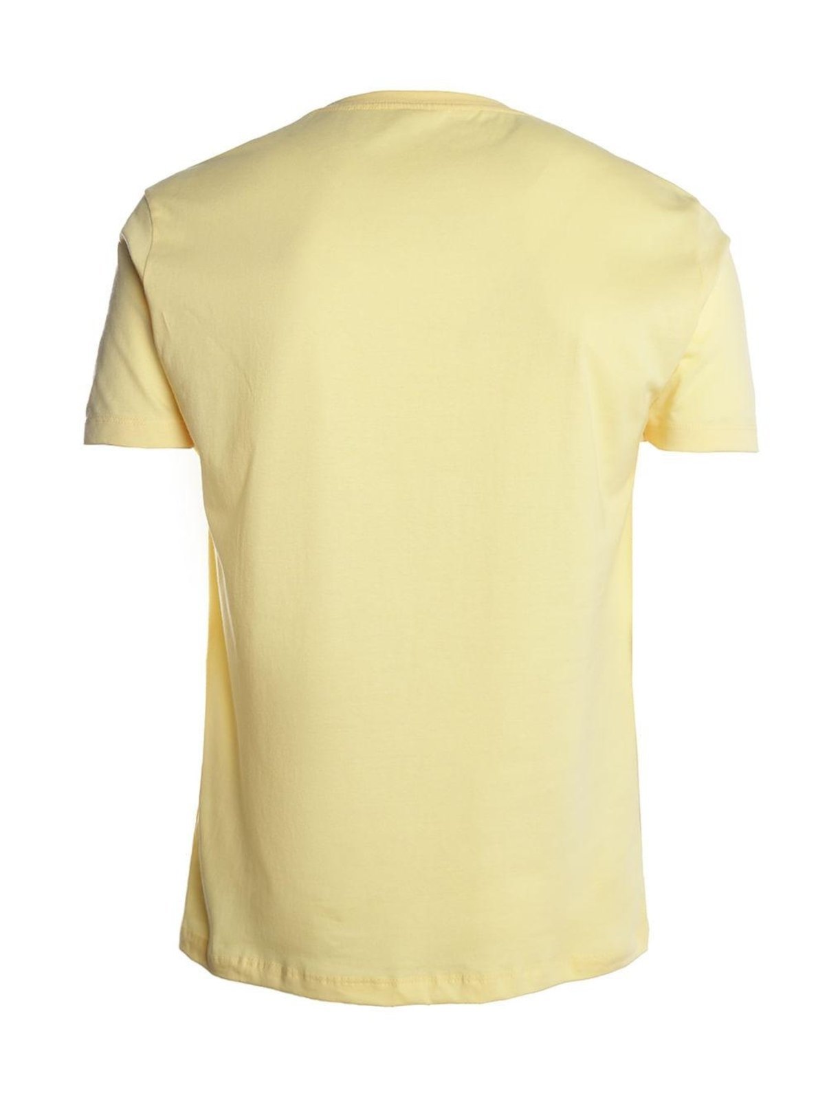 Vista 3 Camiseta Manga Curta Estampada Vels Masculina amarelo Vels amarelo