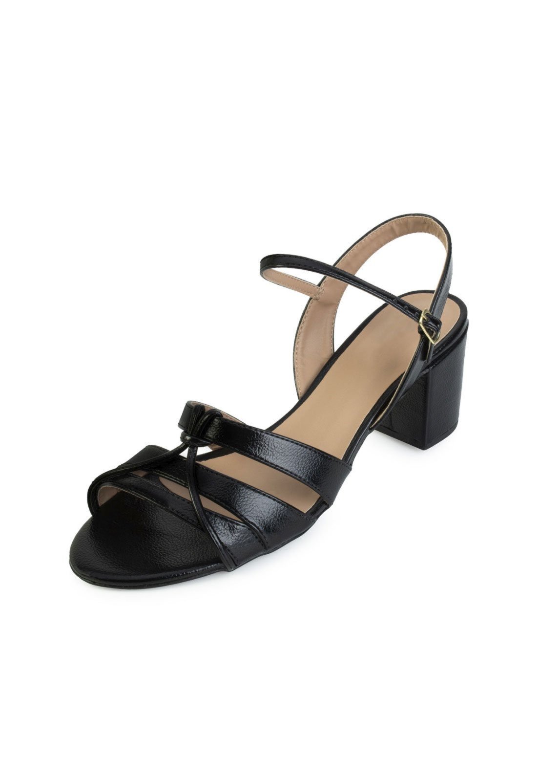 Sandália Cia Perfeita CP23-6022 Preto