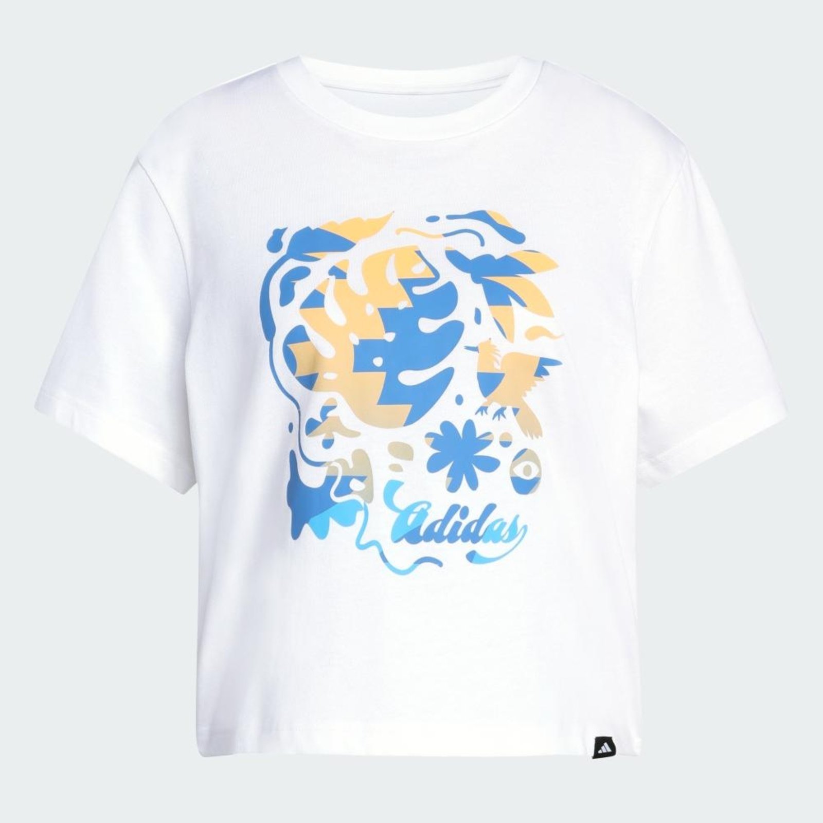 Vista 3 CAMISETA ESTAMPA HOUSE OF TIRO adidas Sportswear branco adidas Sportswear branco