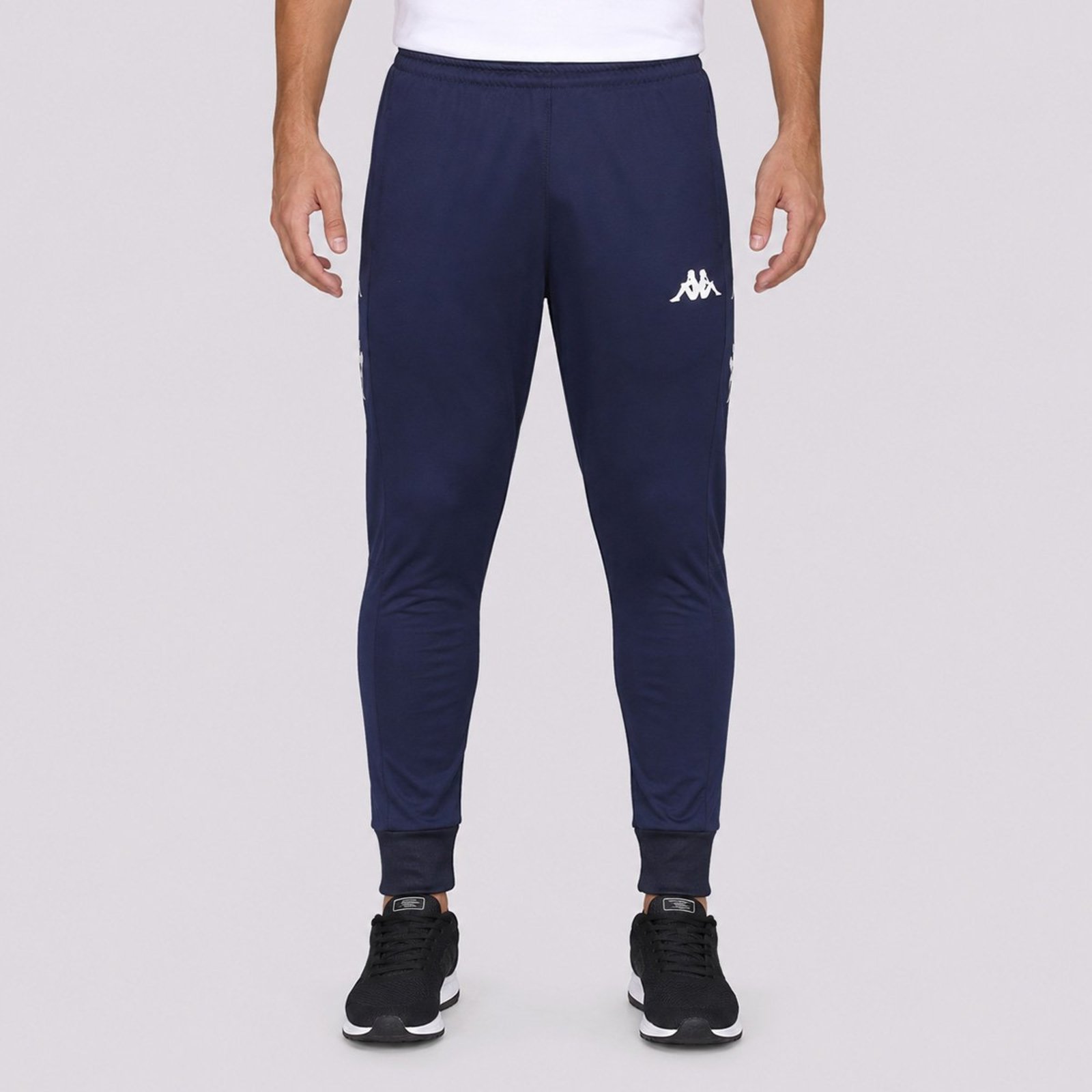 Calça Kappa Abunszip Pro Procket Seven Azul Marinho