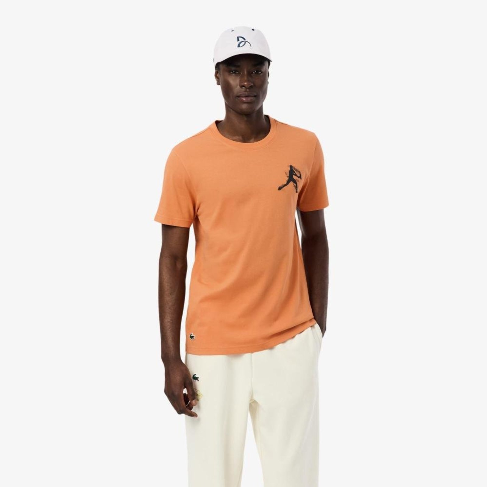 Conjunto Lacoste Tennis x Novak Djokovic Laranja
