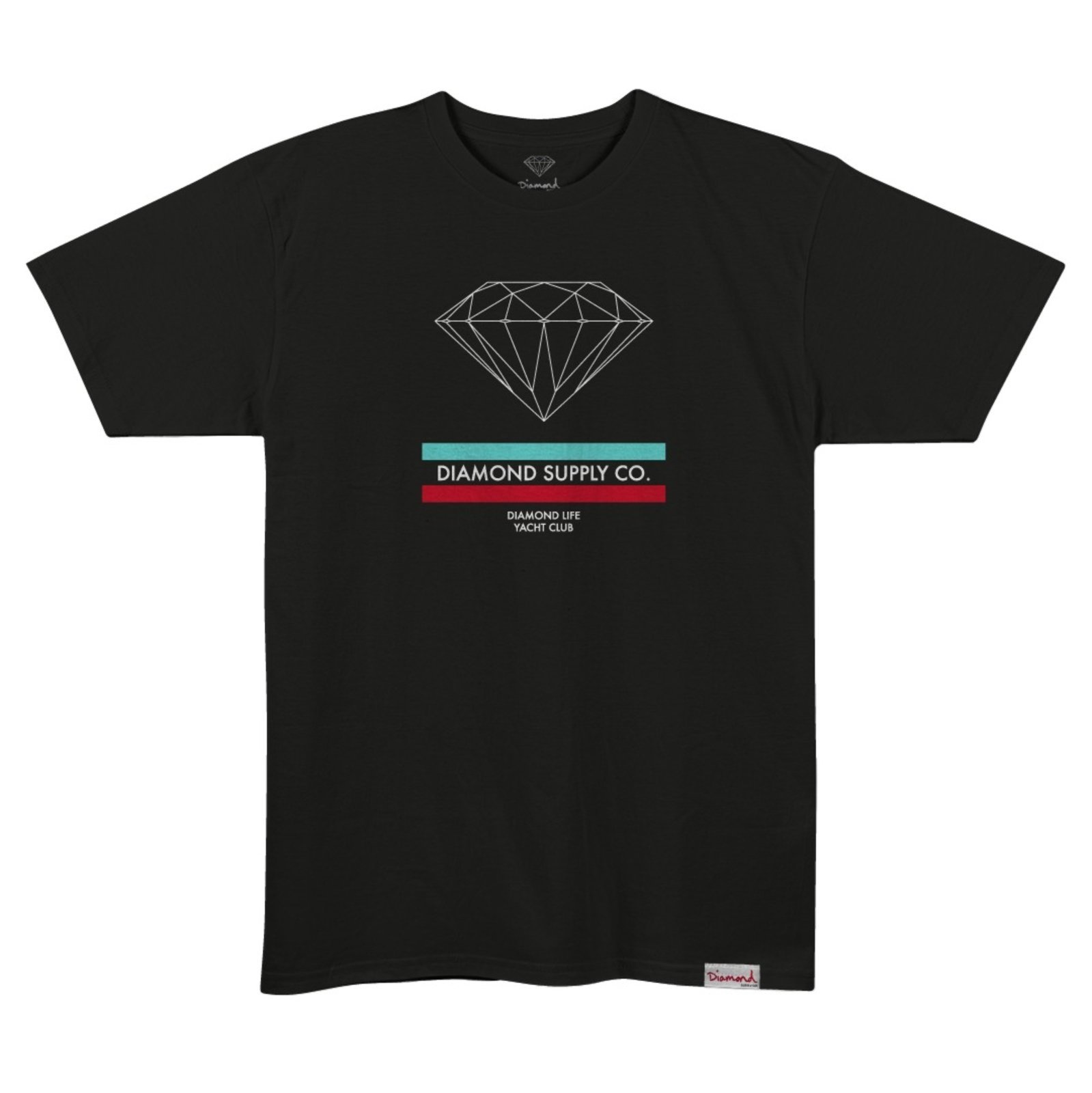 Camiseta Diamond Yacht Club Classic Tee - BLACK