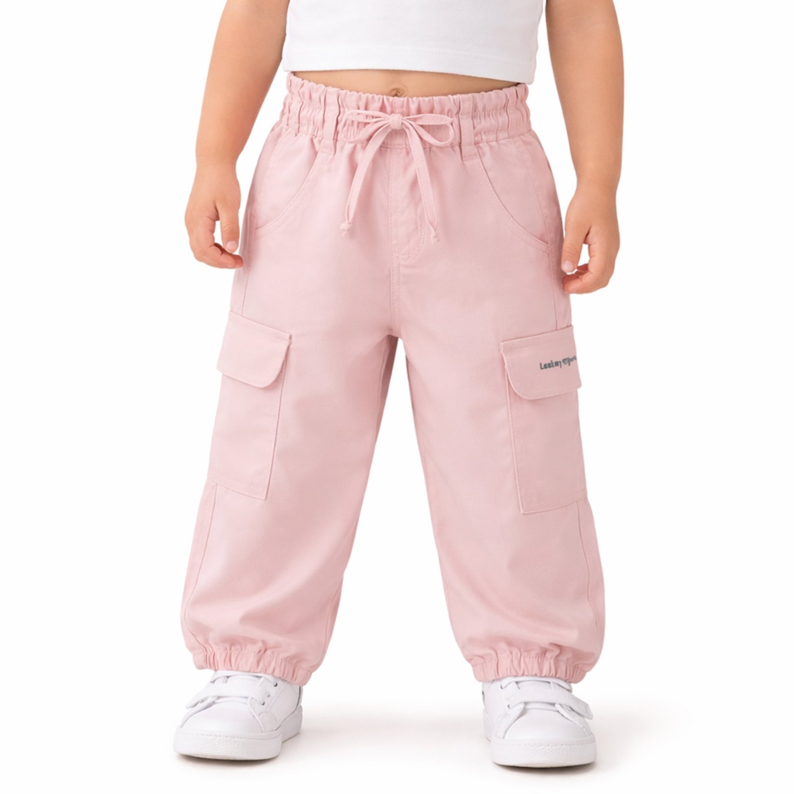 Infantil - Calça Look Jeans Clochard Rosa