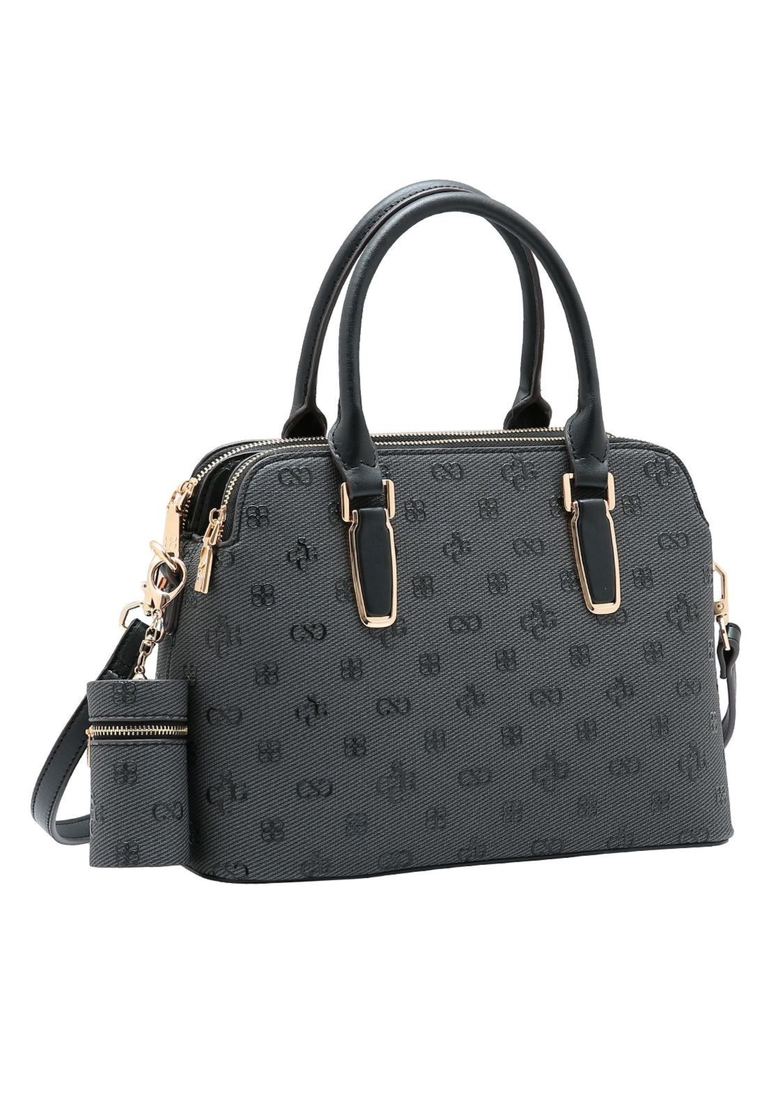 Bolsa Feminina Chenson Monograma Atemporal 3485419 Preto