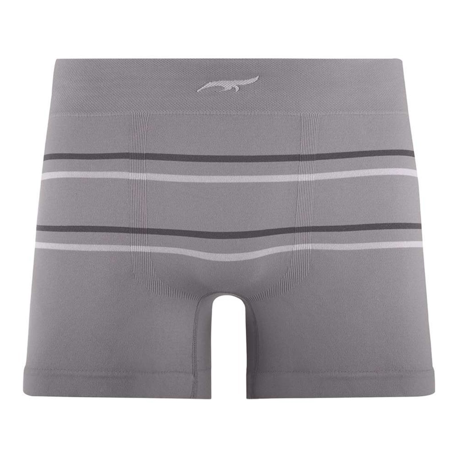 Cueca Boxer Listrada sem Costura Névoa