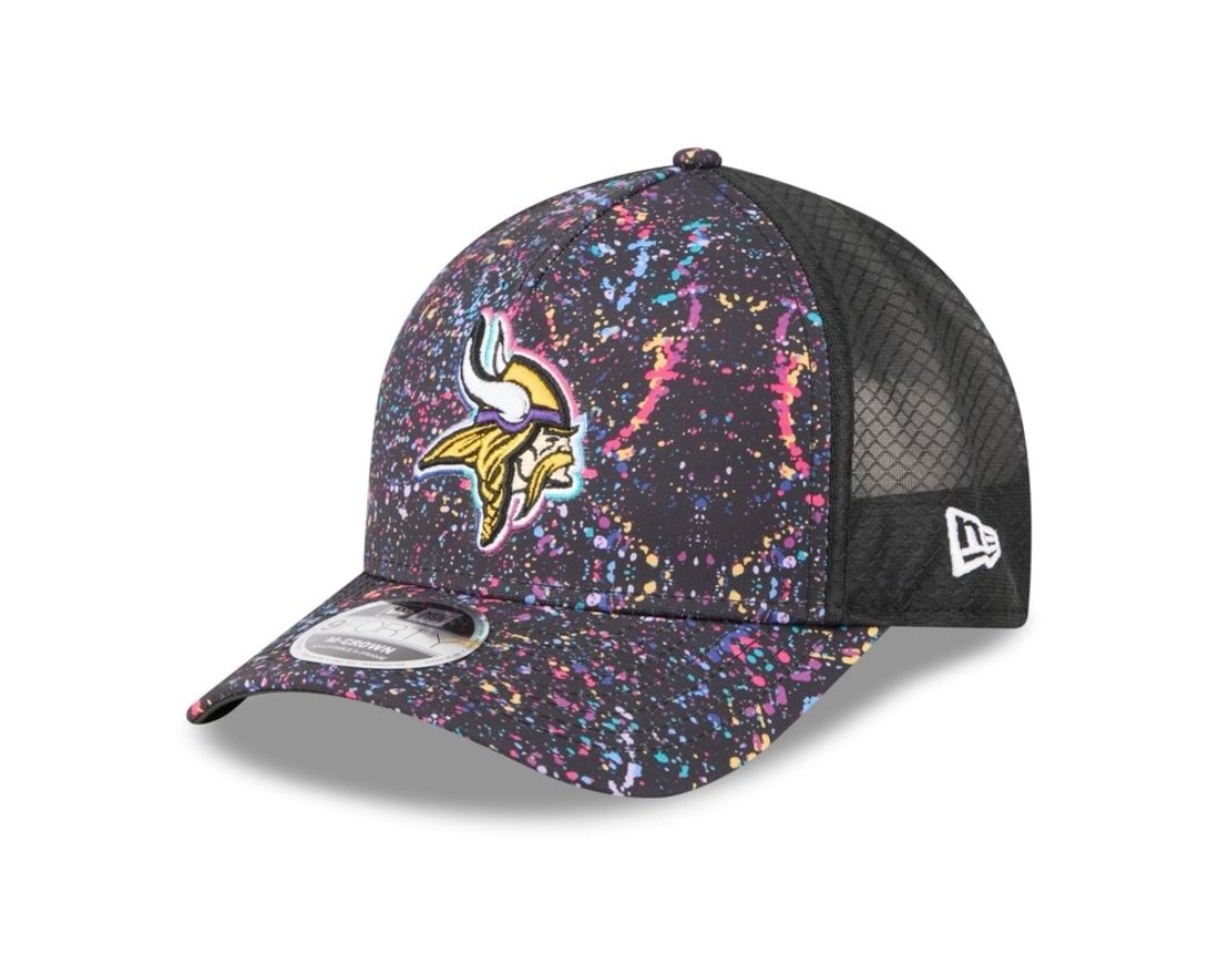Bone New Era 9FORTY M-Crown A-Frame Minnesota Vikings NFL Preto