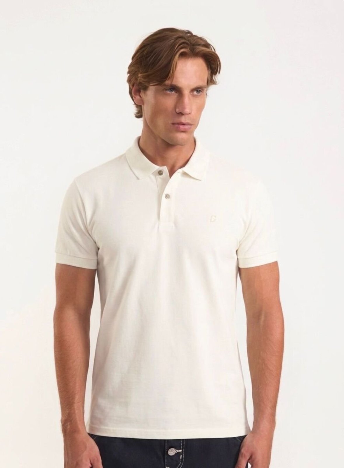 Polo Masculina Nostalgic Algodão Premium Colcci Off Shell