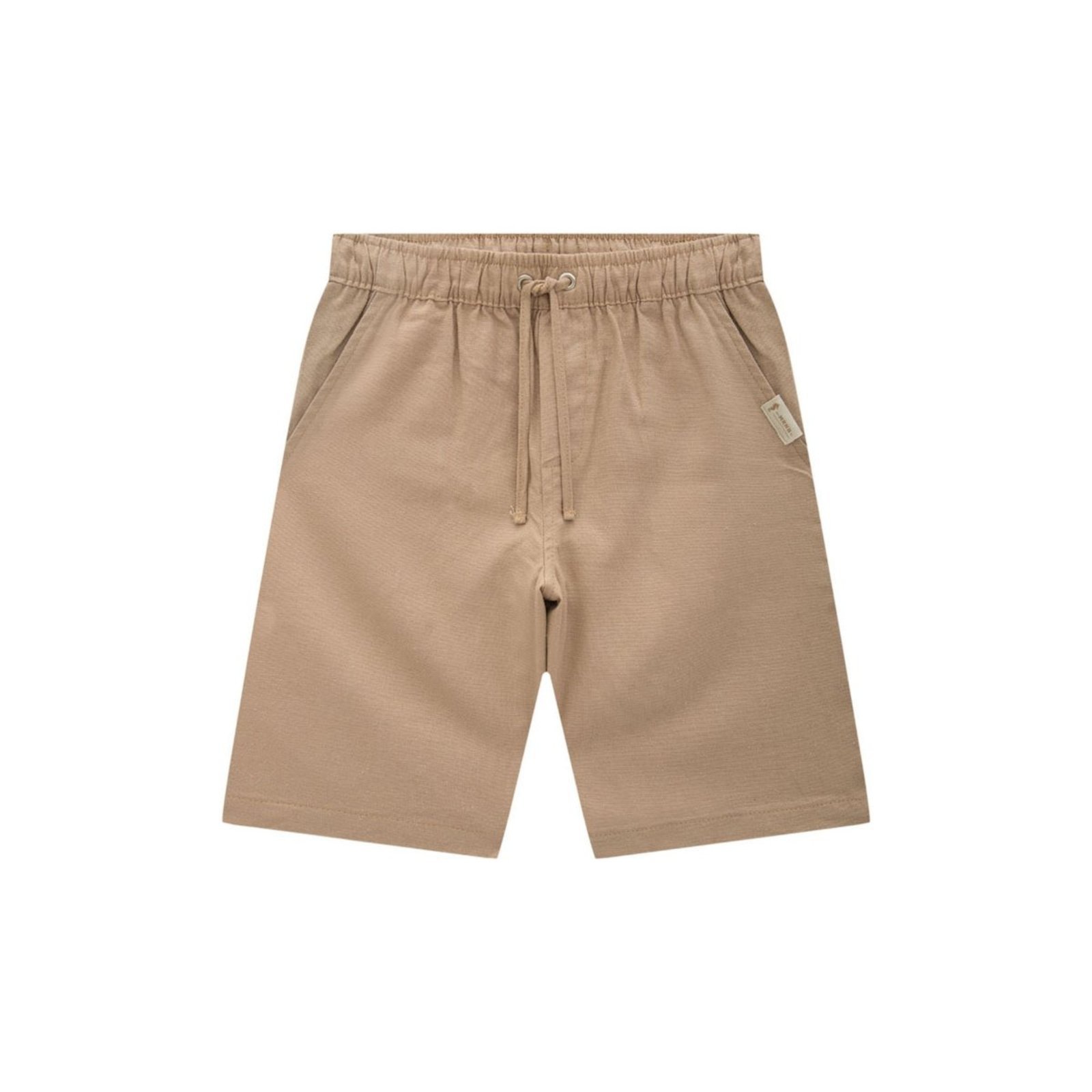 Infantil - Bermuda Menino em Linho com Elastano