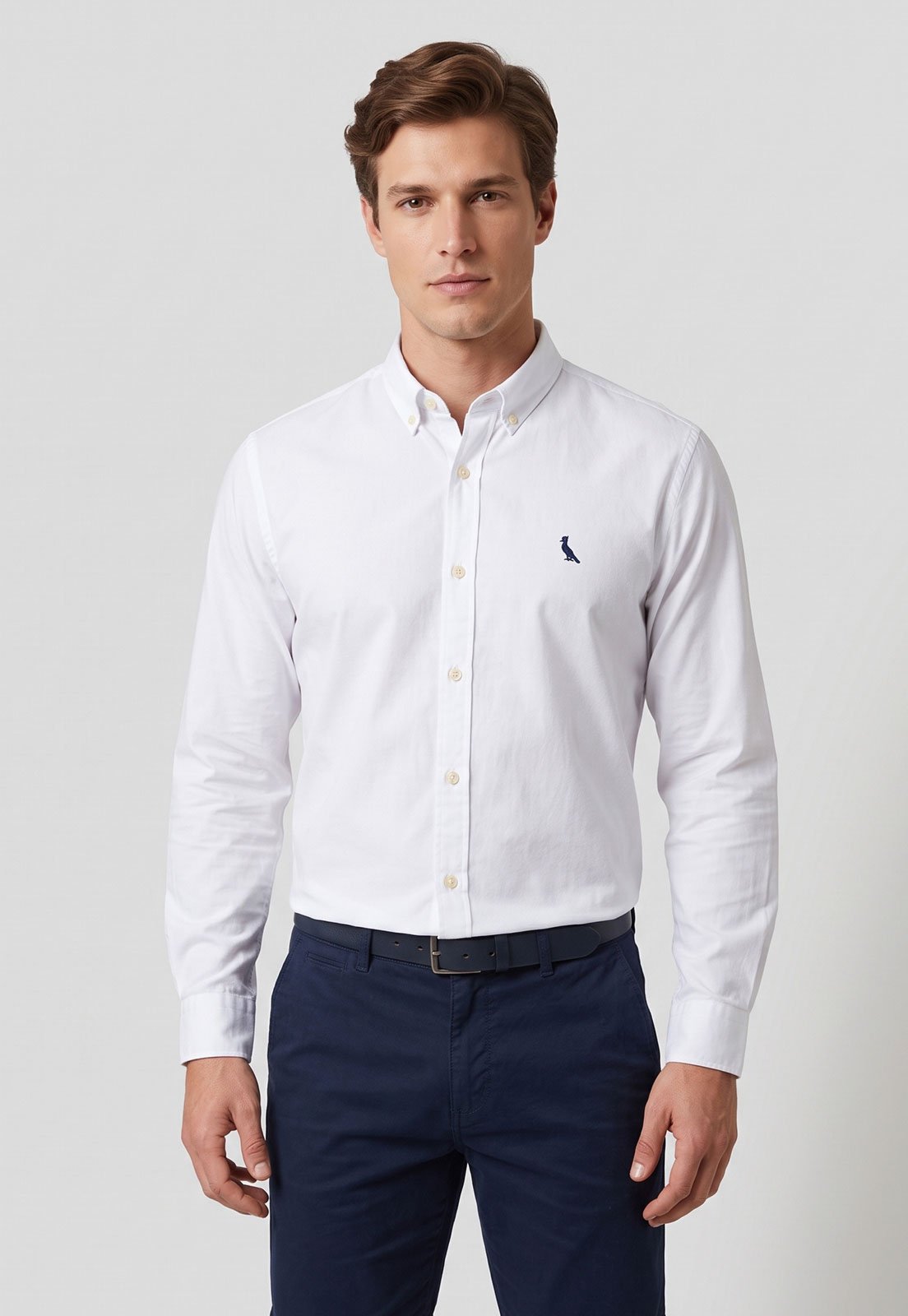 Camisa Masculina Reserva Sport Oxford Branca