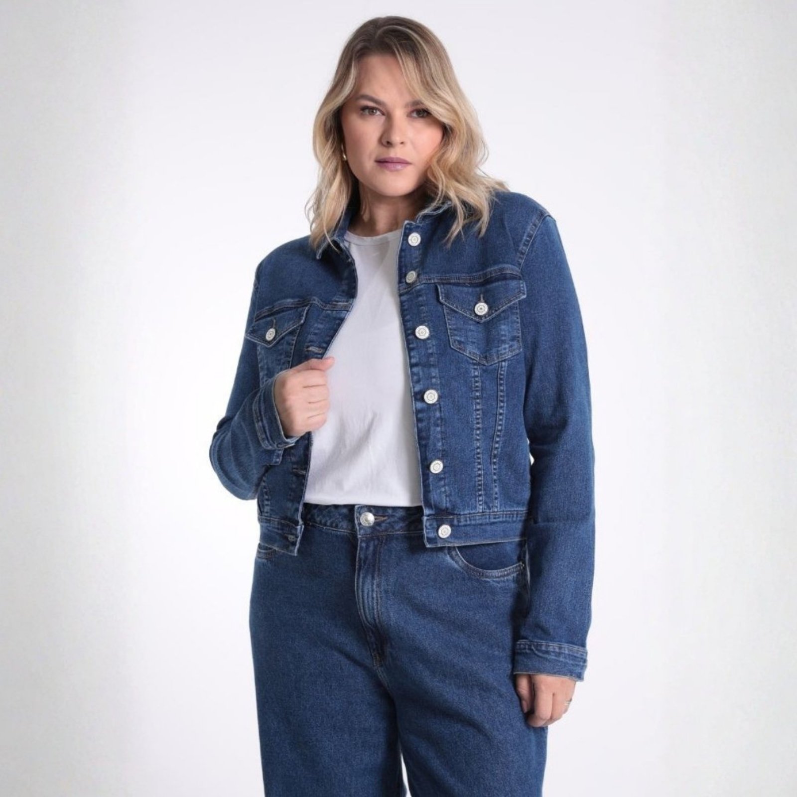 Jaqueta Jeans Curvy Feminino Revanche Daomé