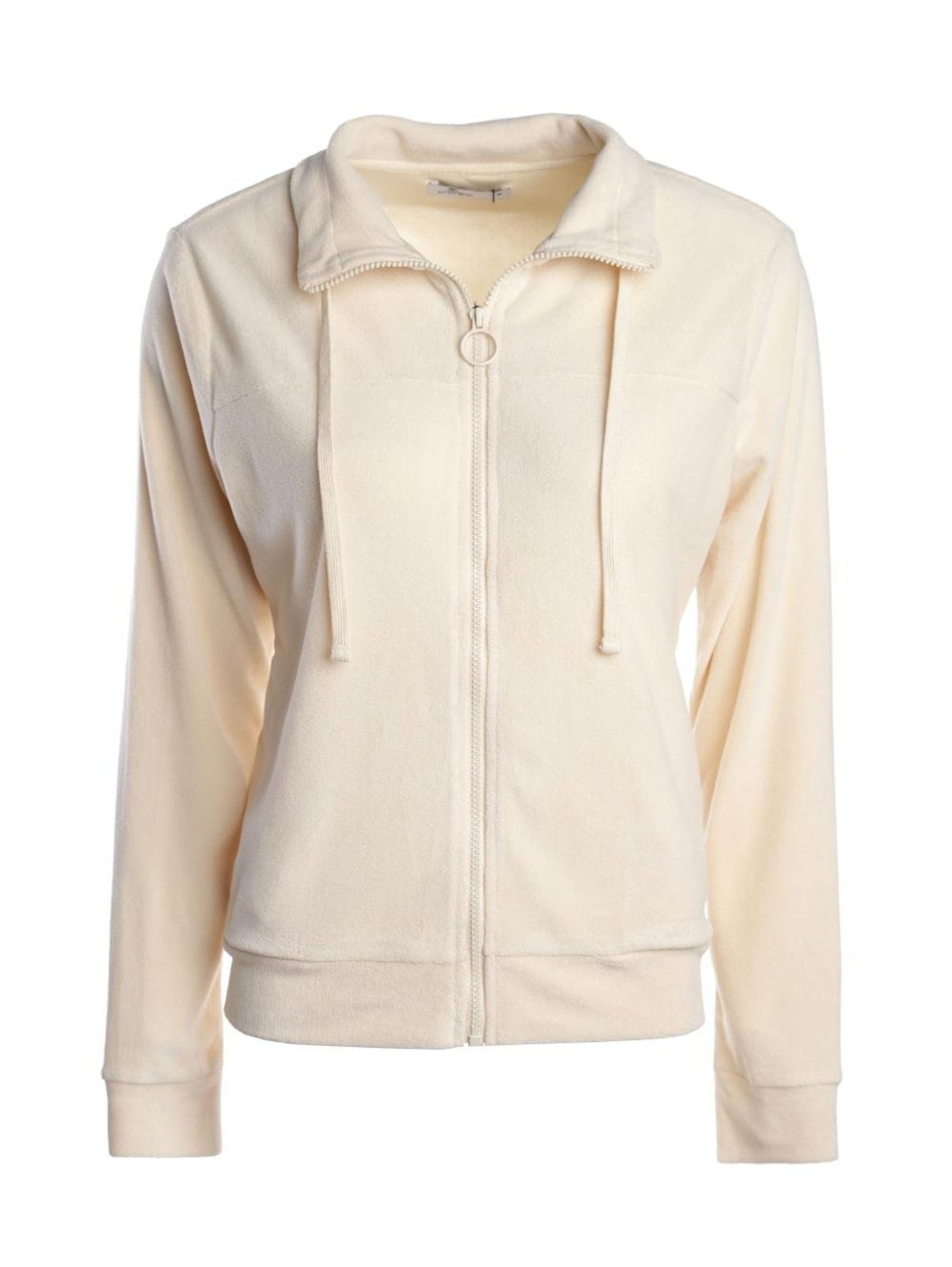 Jaqueta Polar Fleece Autentique Feminina OFF WHITE