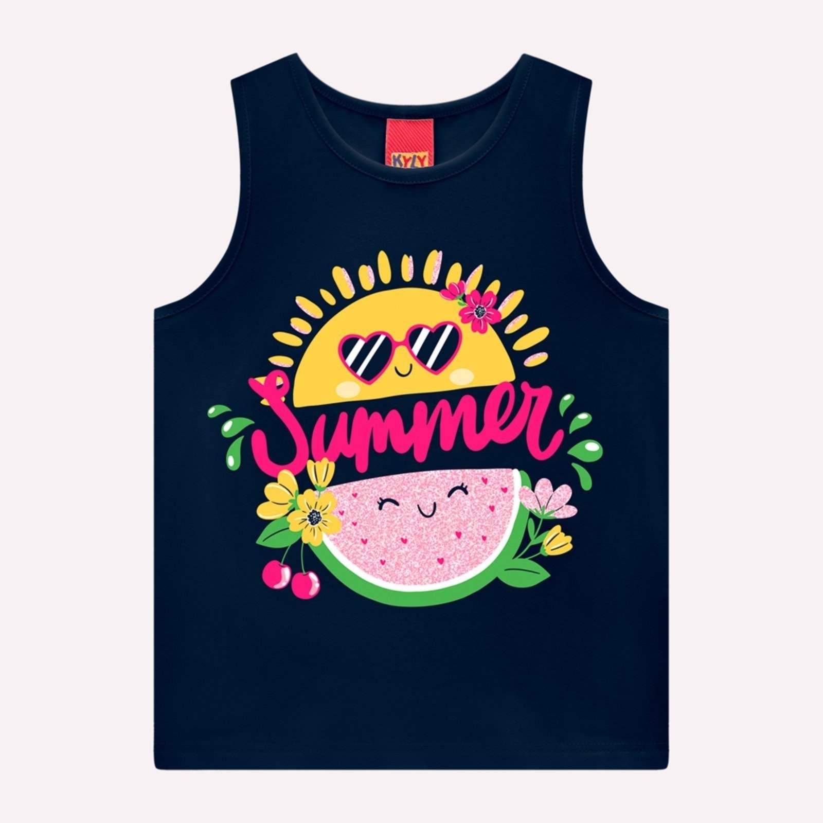 Infantil – Regata Menina em Cotton Kyly