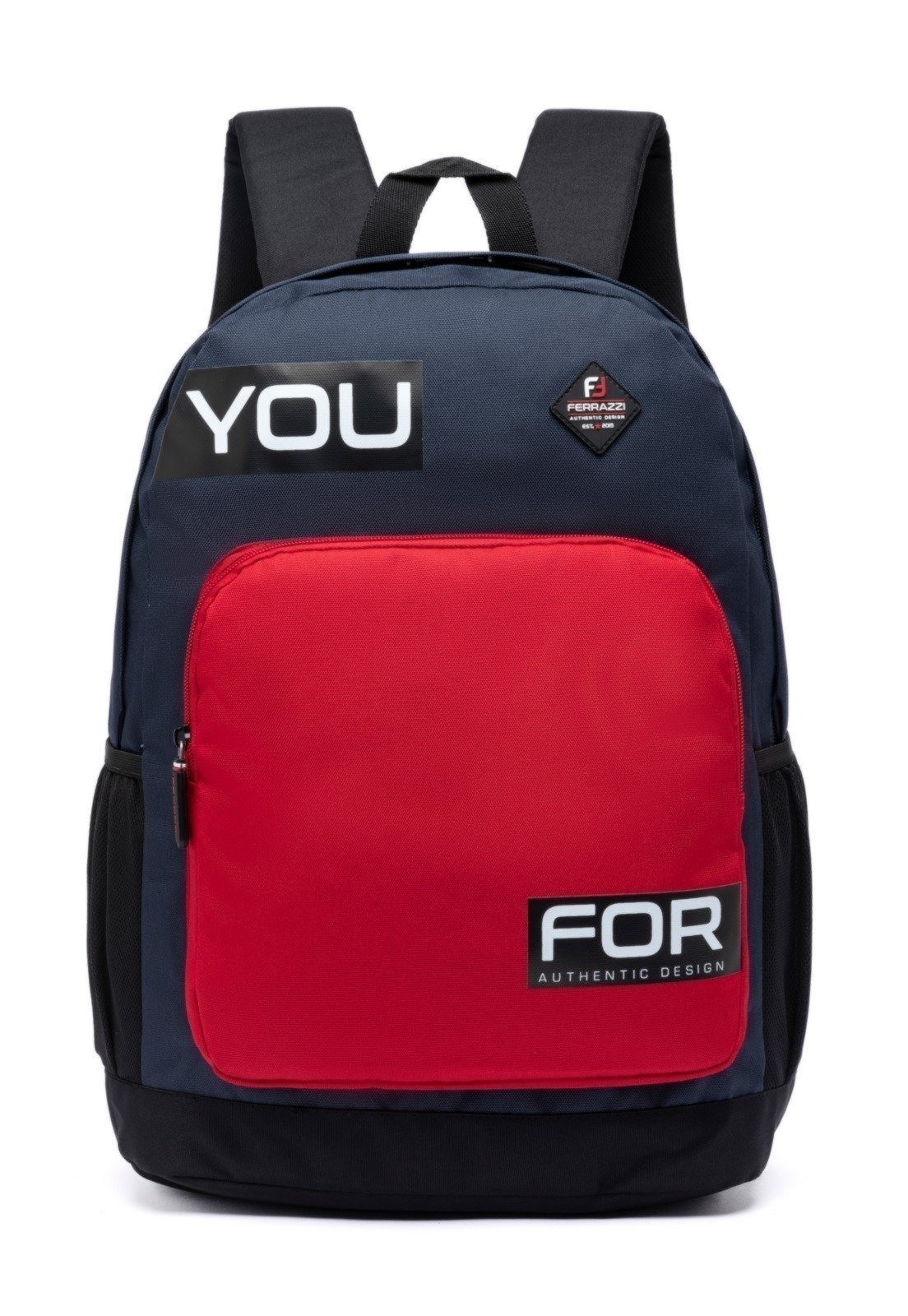 Mochila Escolar Masculina Ferrazzi Alças Acolchoadas Resistente Moderna