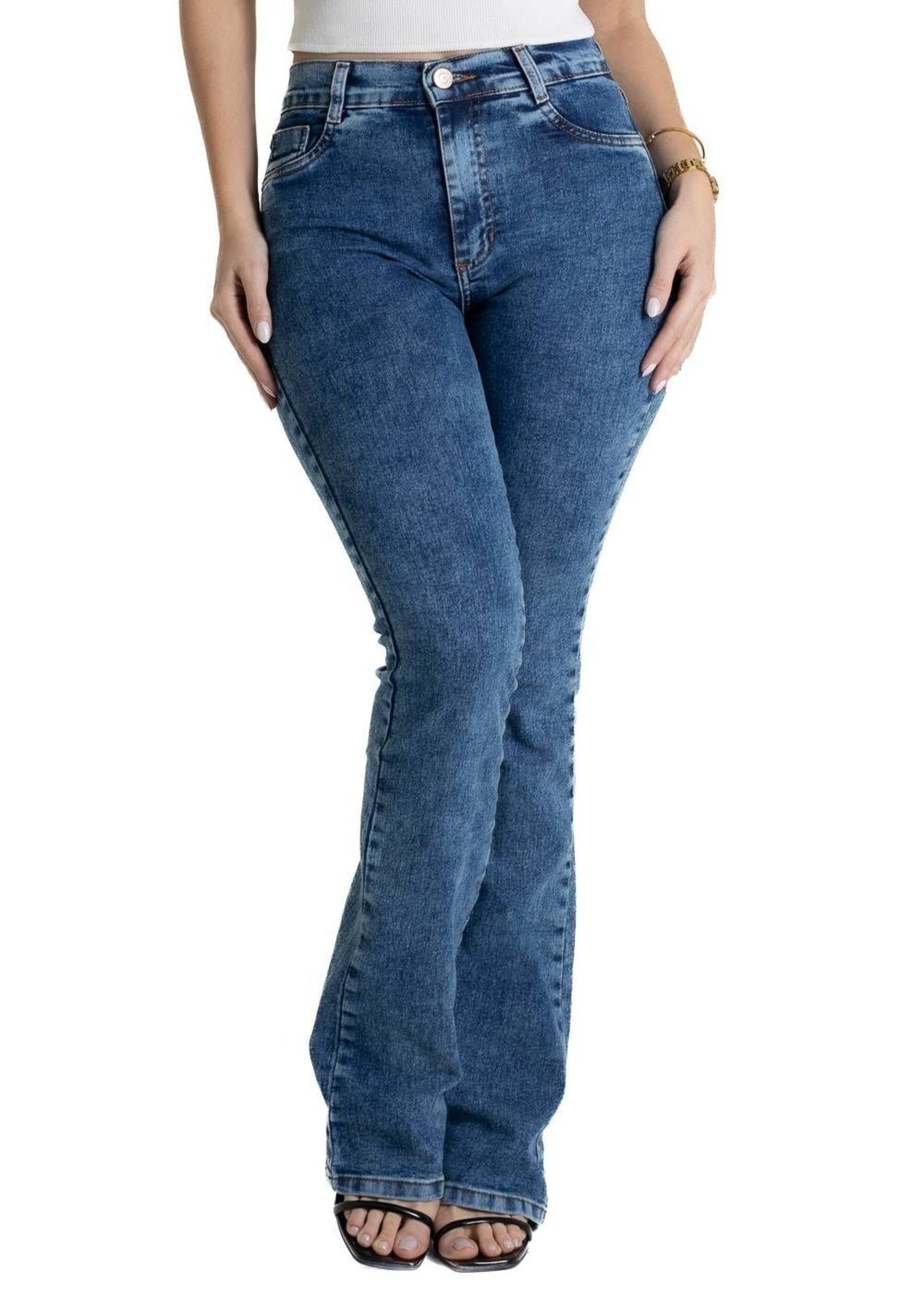 Calça Jeans Sawary Boot Cut – 280701 – Azul – Sawary