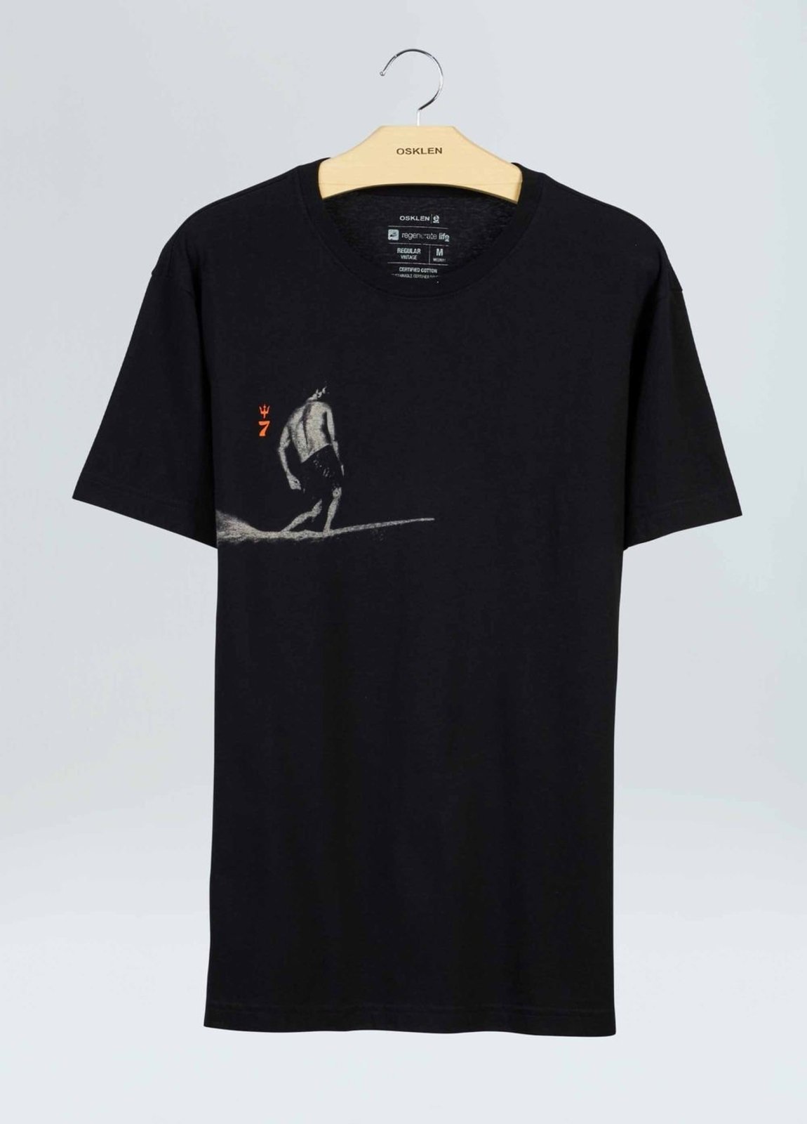 T-shirt vintage bottom turn OSKLEN