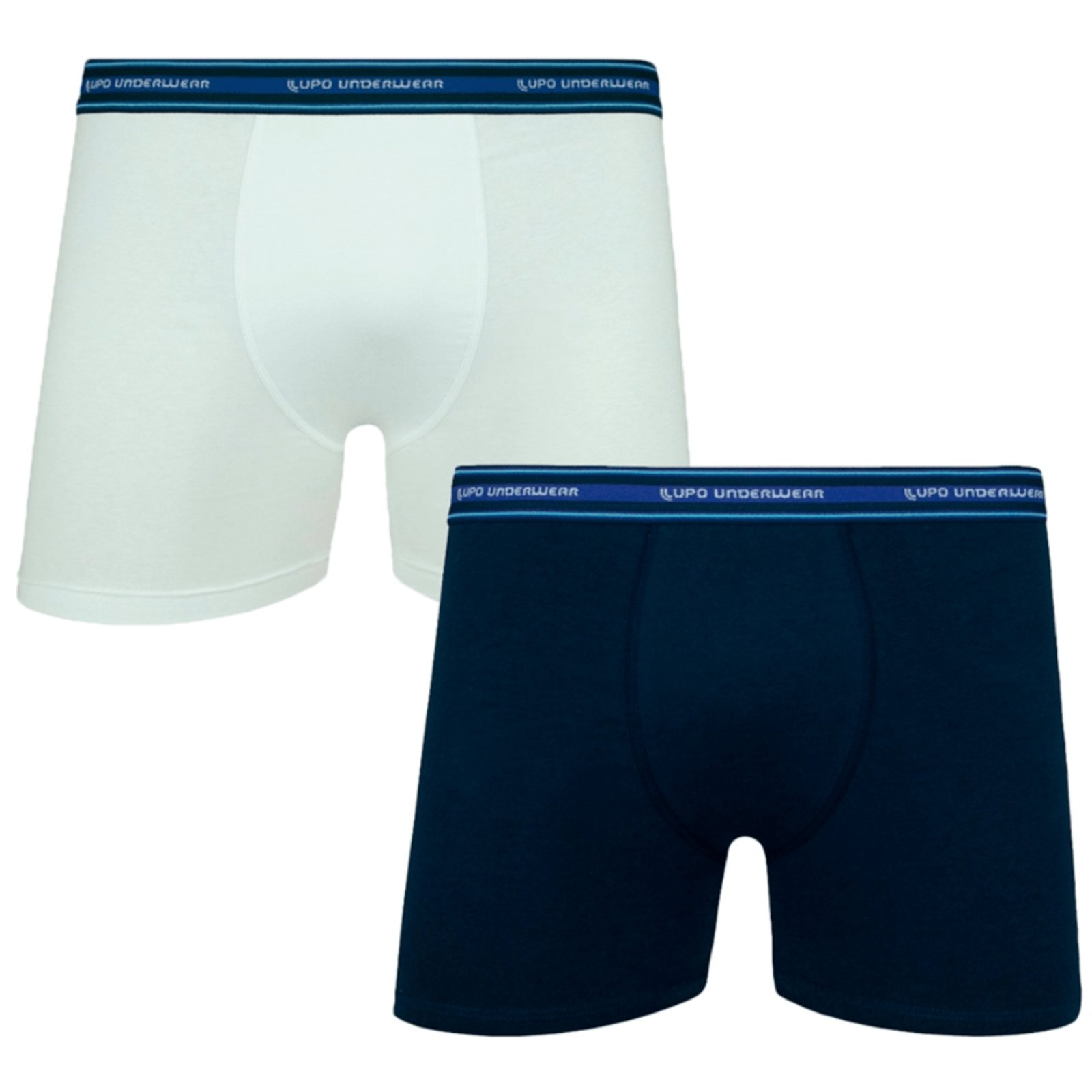 Cueca Lupo Boxer Algodão com Elastano 141-088 C/2