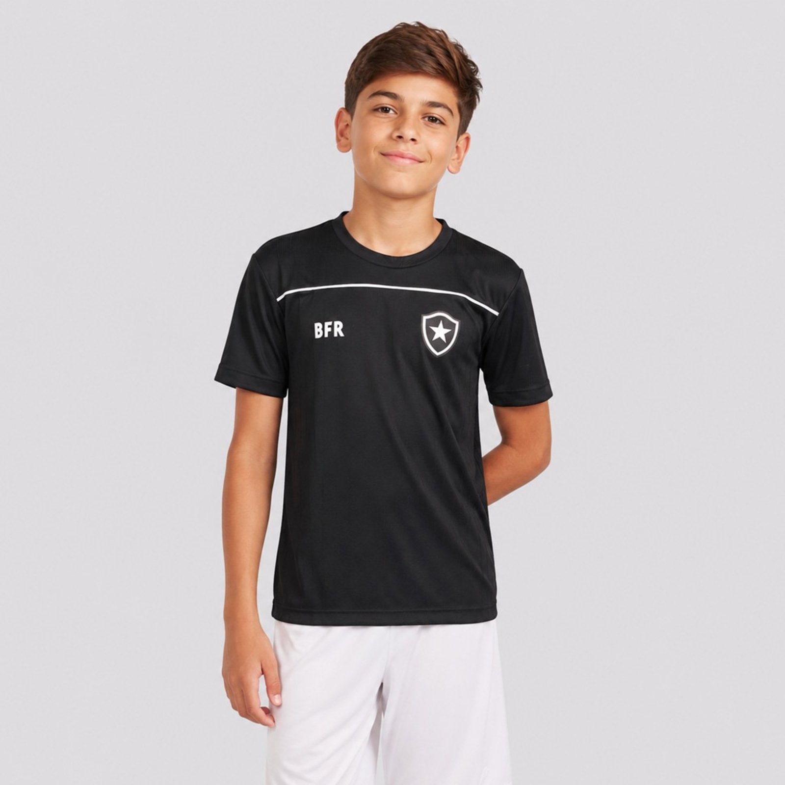 Camisa Botafogo Fogo Preta