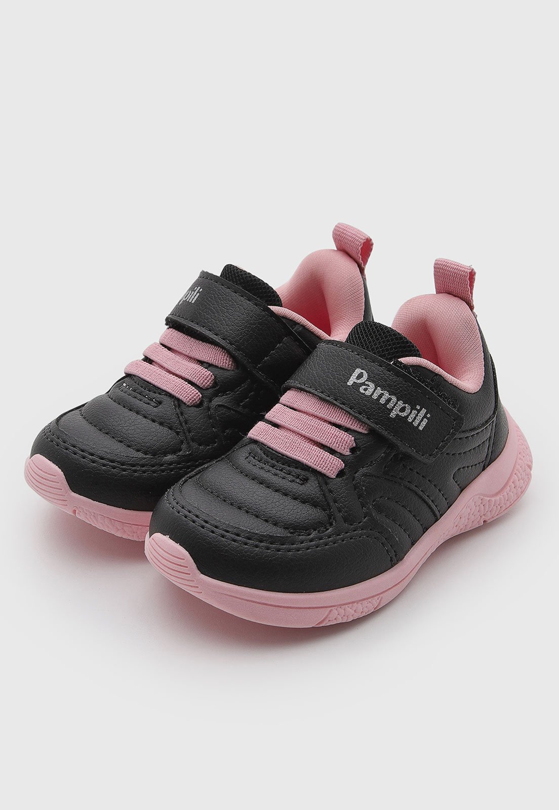 Infantil - Tênis Pampili Design Moderno Preto