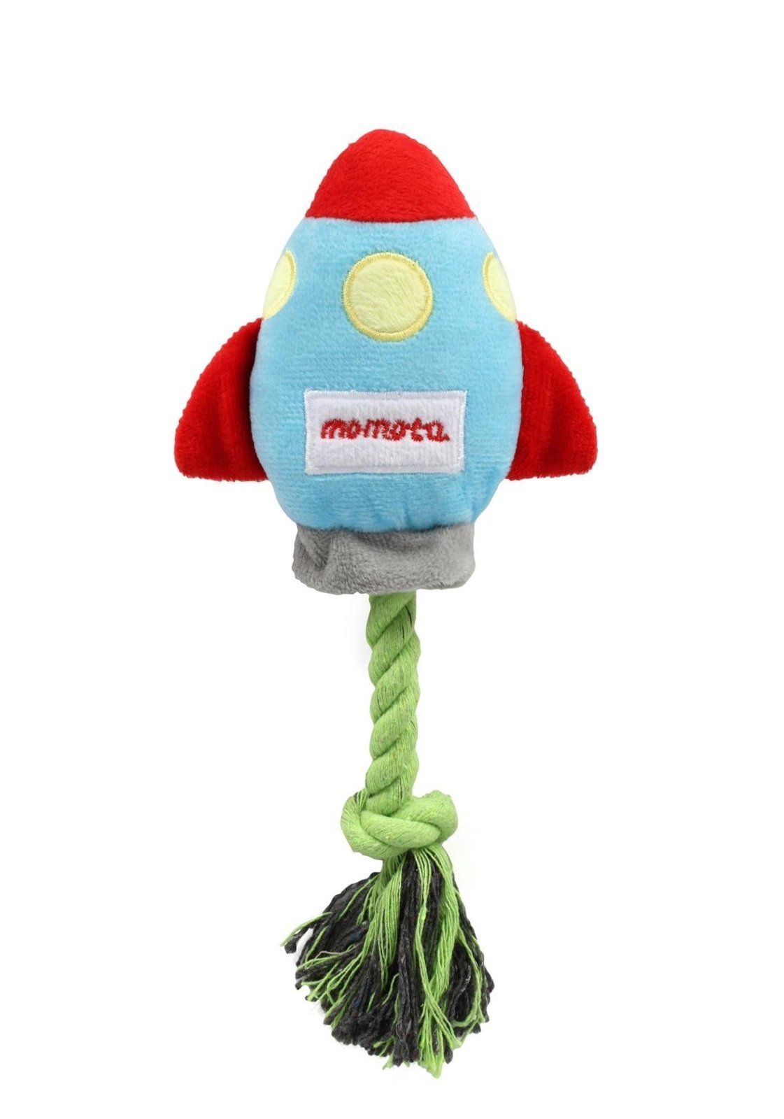 Infantil - Brinquedo Pet Rocket Pelúcia com Barulho e Corda Up4you Azul