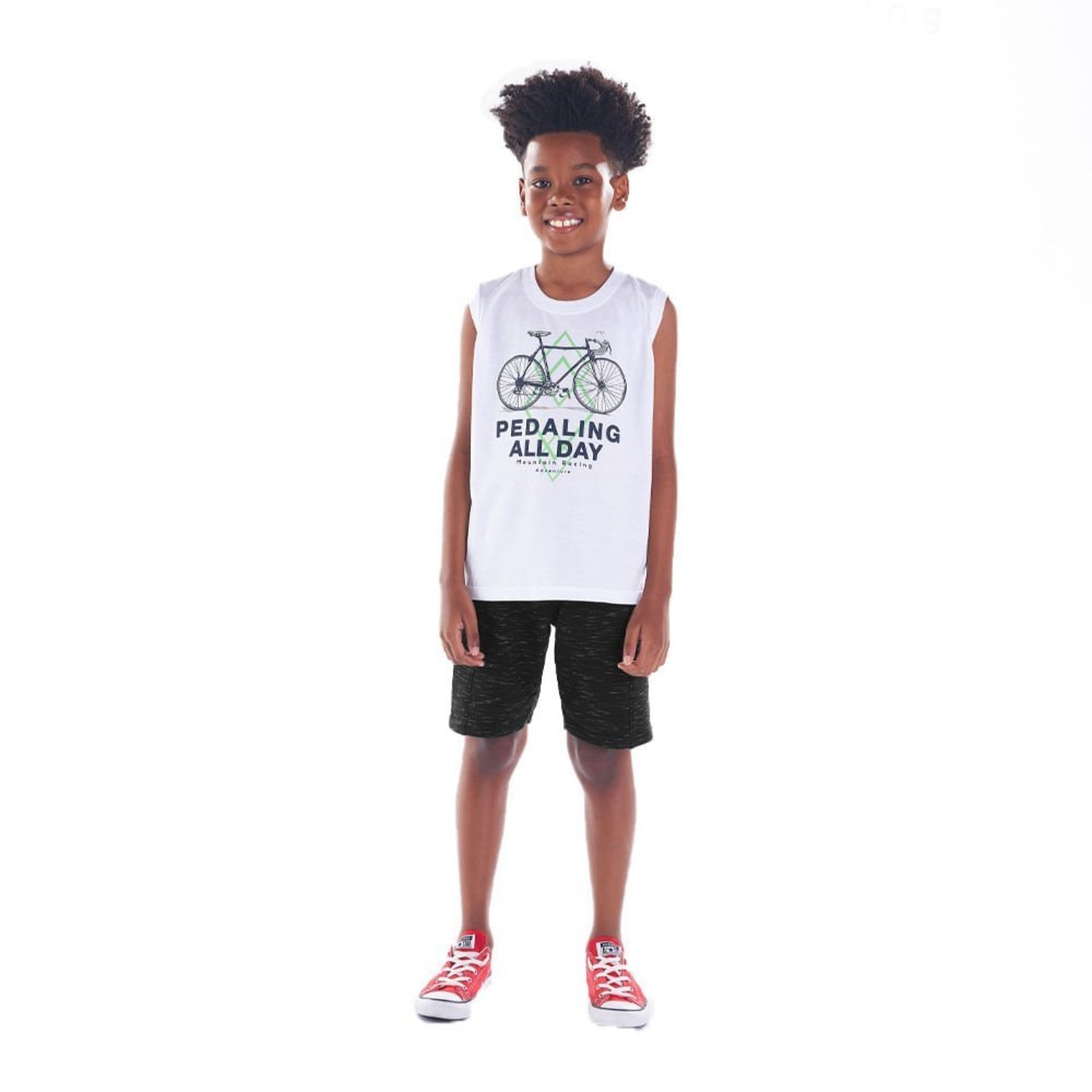 Infantil - Conjunto Menino - Branco - 49367-3