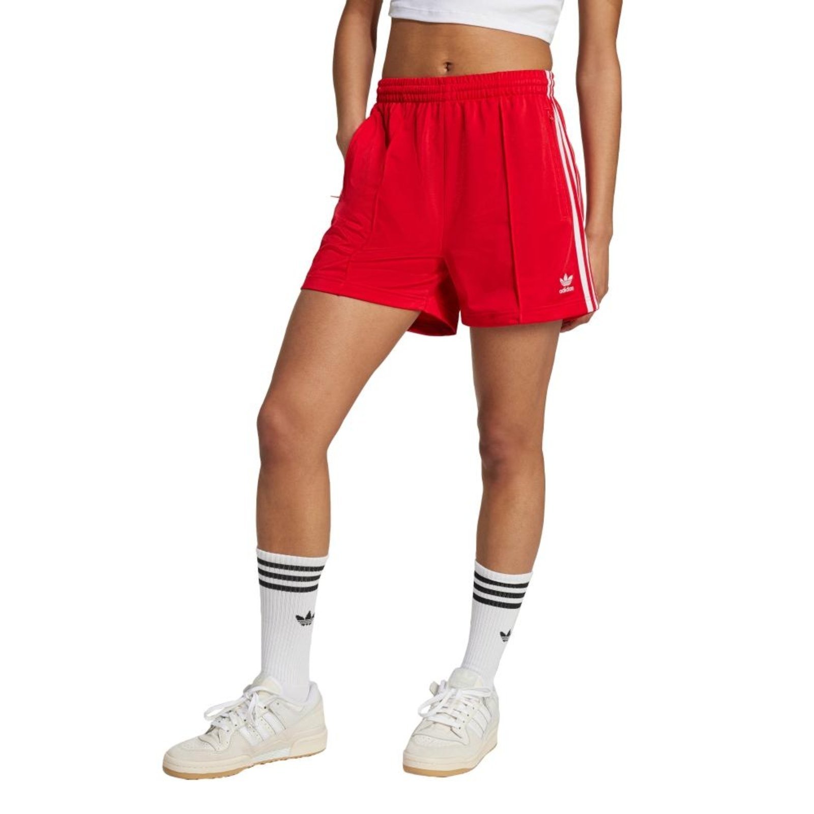 Shorts Firebird adidas Originals Vermelho