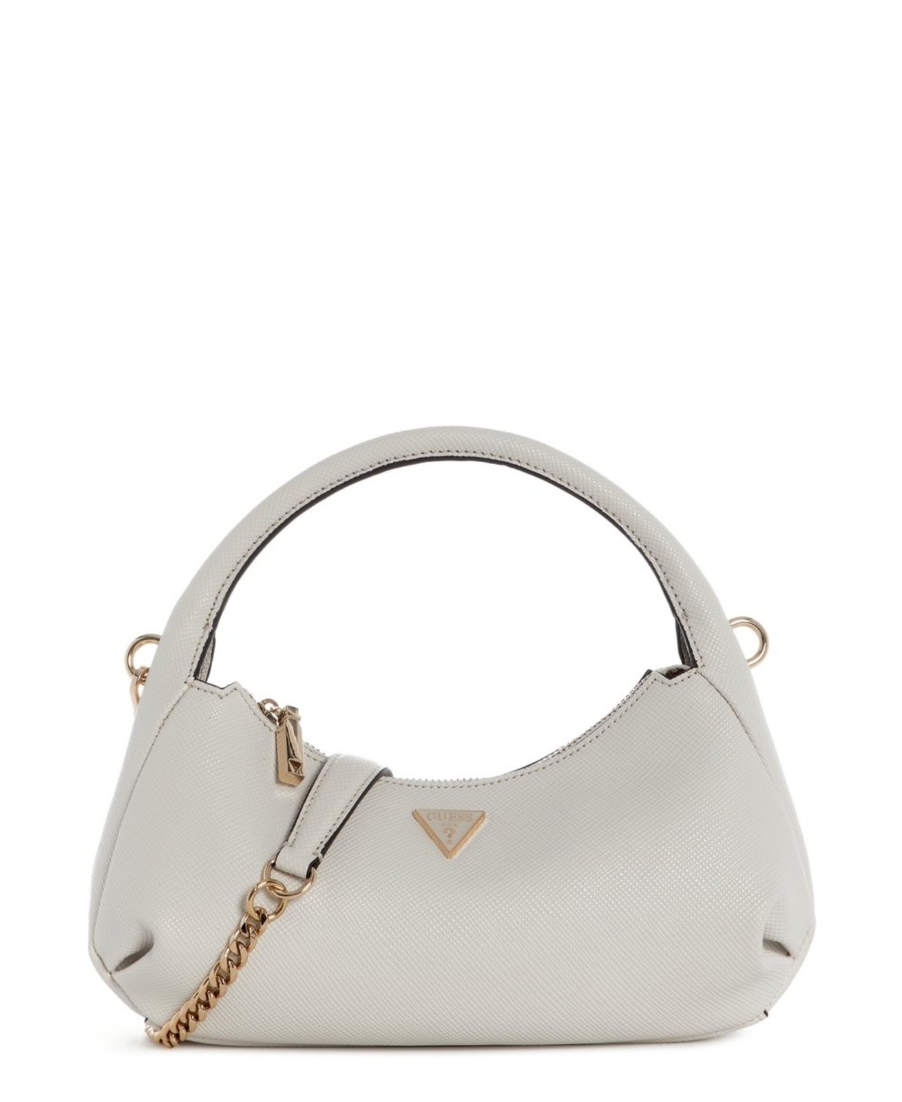 Bolsa Guess Gilda Mini Hobo Off White