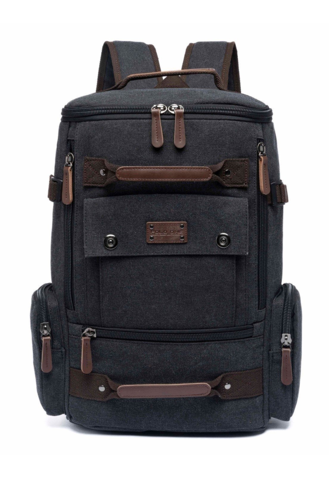 Mochila Rústica Polo One Compartimento Notebook Trabalho Viagem
