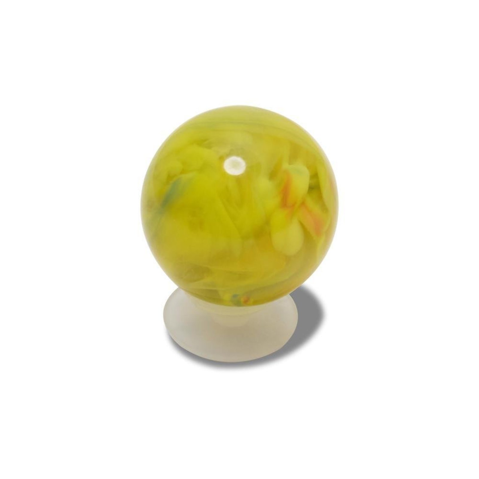 Infantil - Jibbitz™ Bola de Mármore Único Branco