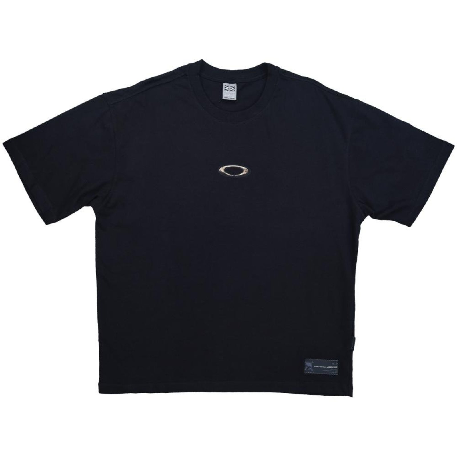 Camiseta Oakley O-Fossil Stone SS Tee Blackout - Blackout - G Preto