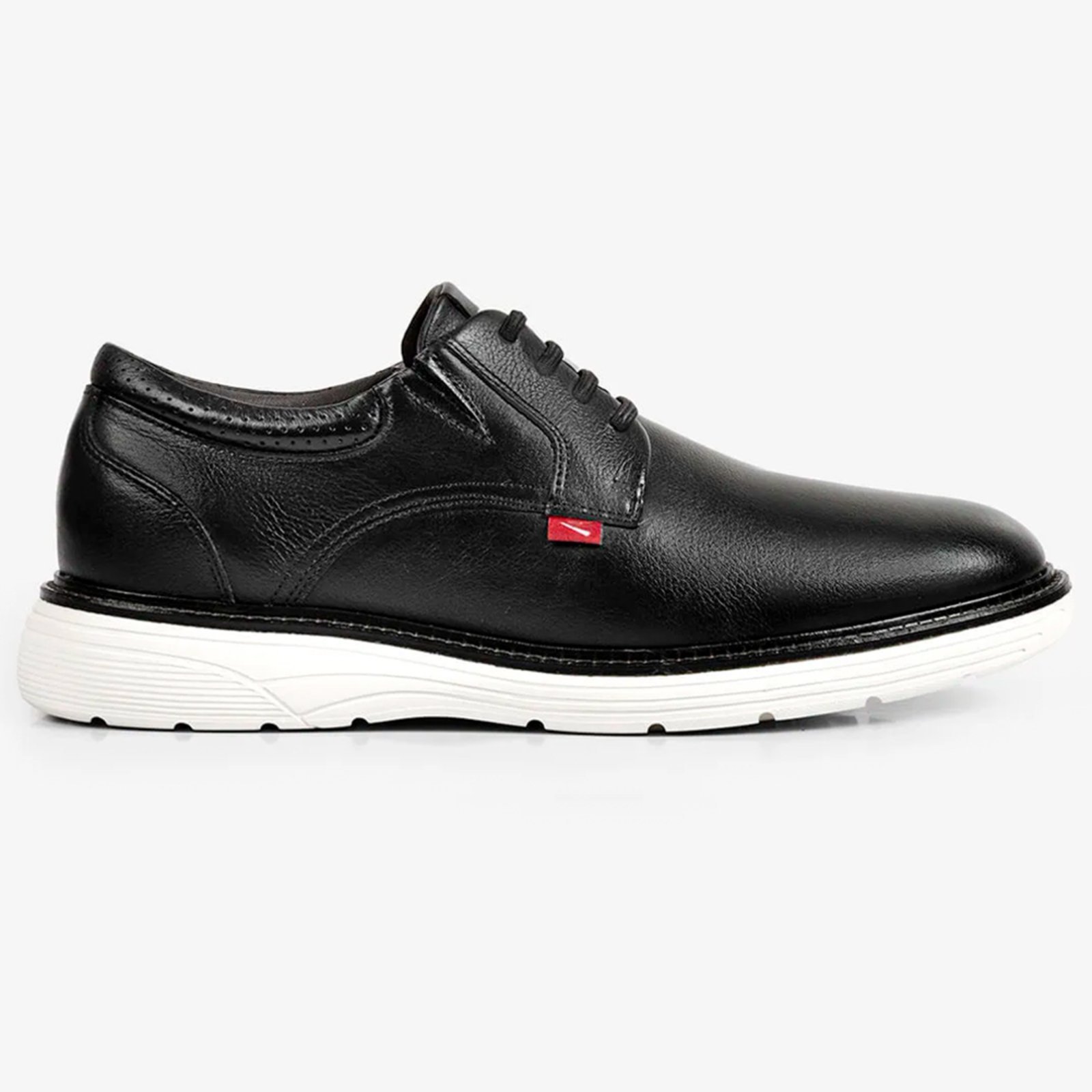 Sapato de Couro Ferracini Full 4565-696G Preto Masculino