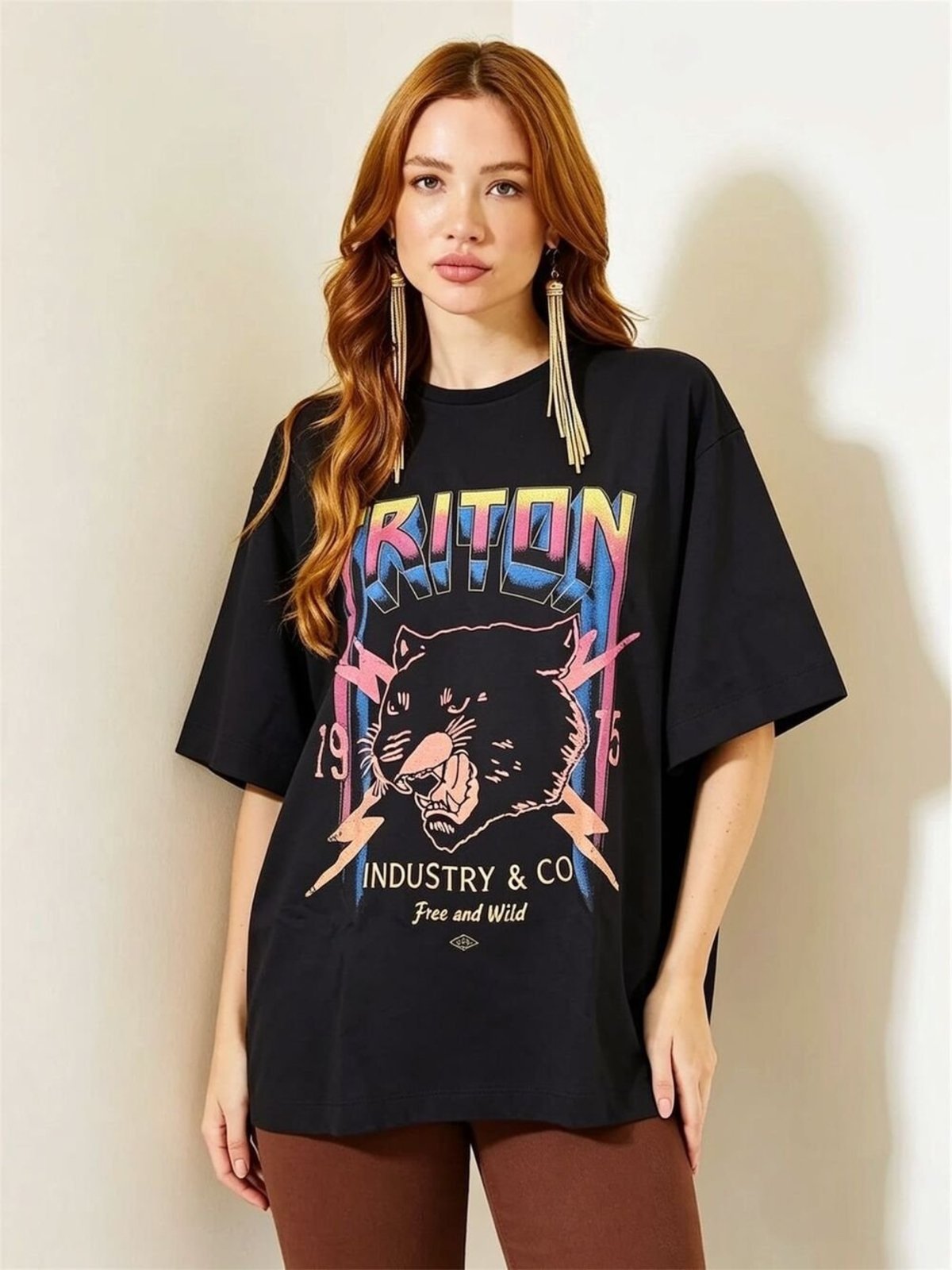 T-Shirt Over Triton Preto