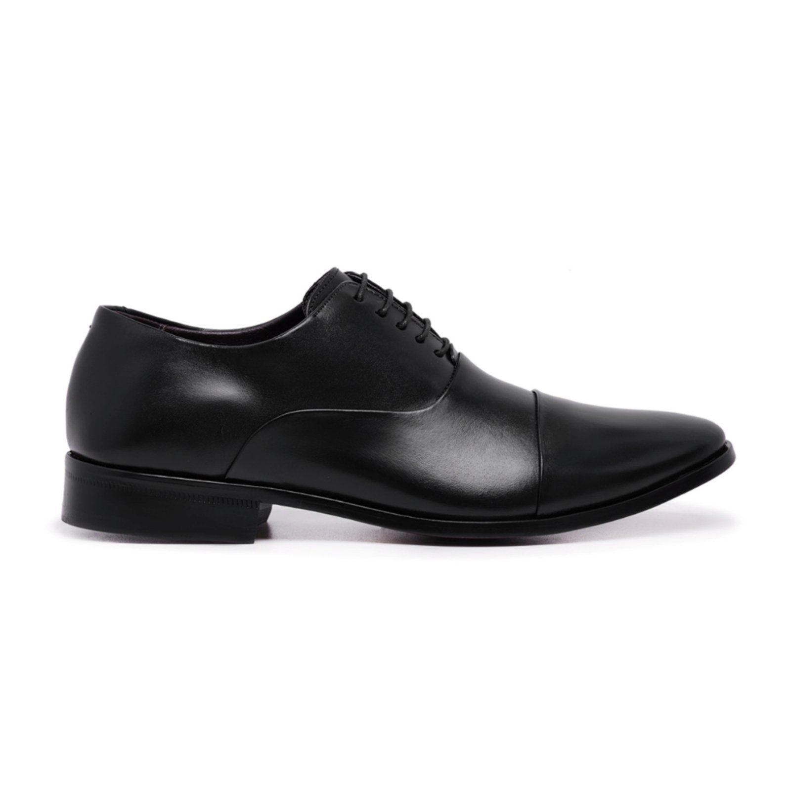 Sapato Social Masculino Oxford em Couro Paulo Vieira cor Preto