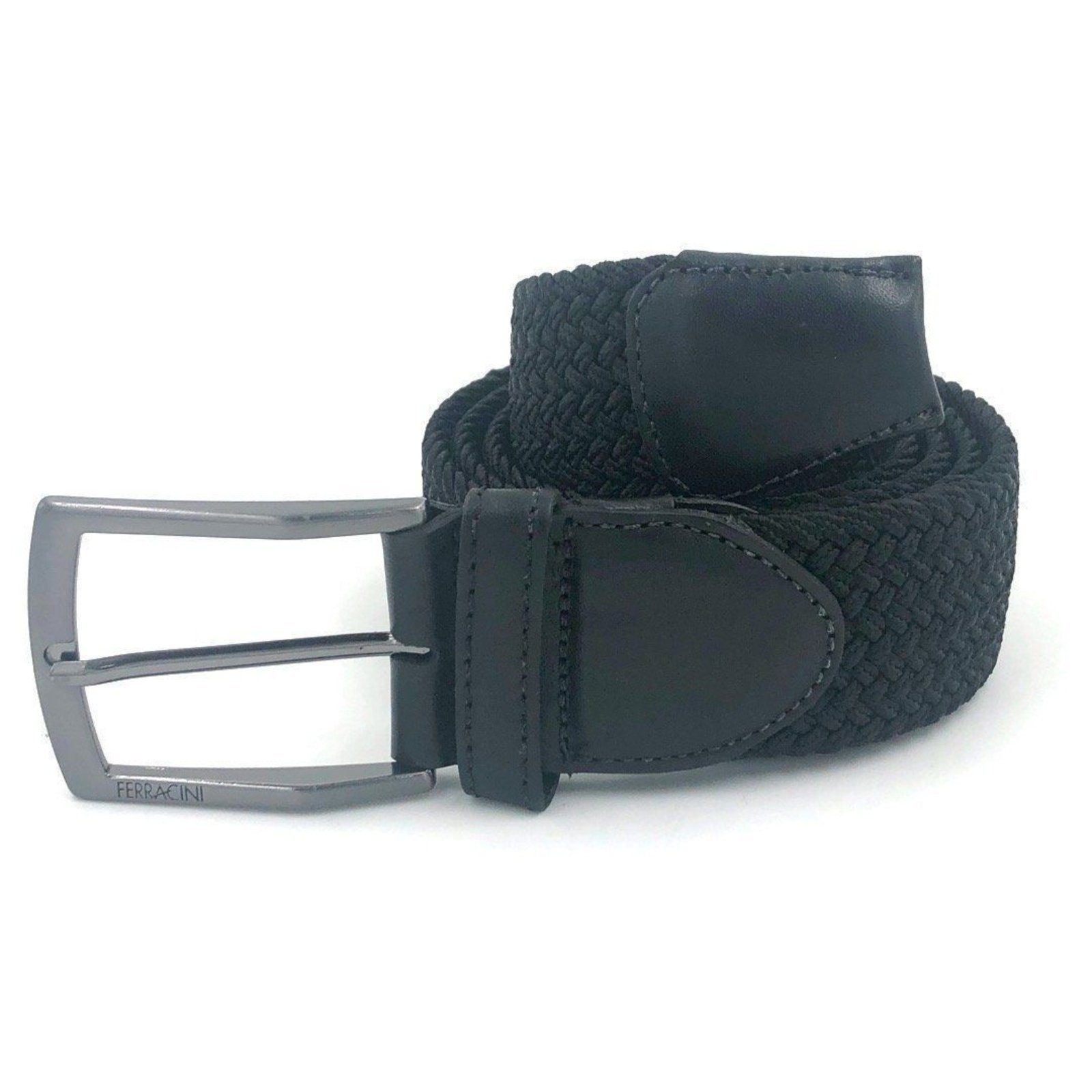 Cinto Ferracini Preto Elástico Flex Ajustável 606 - Preto - ferracini