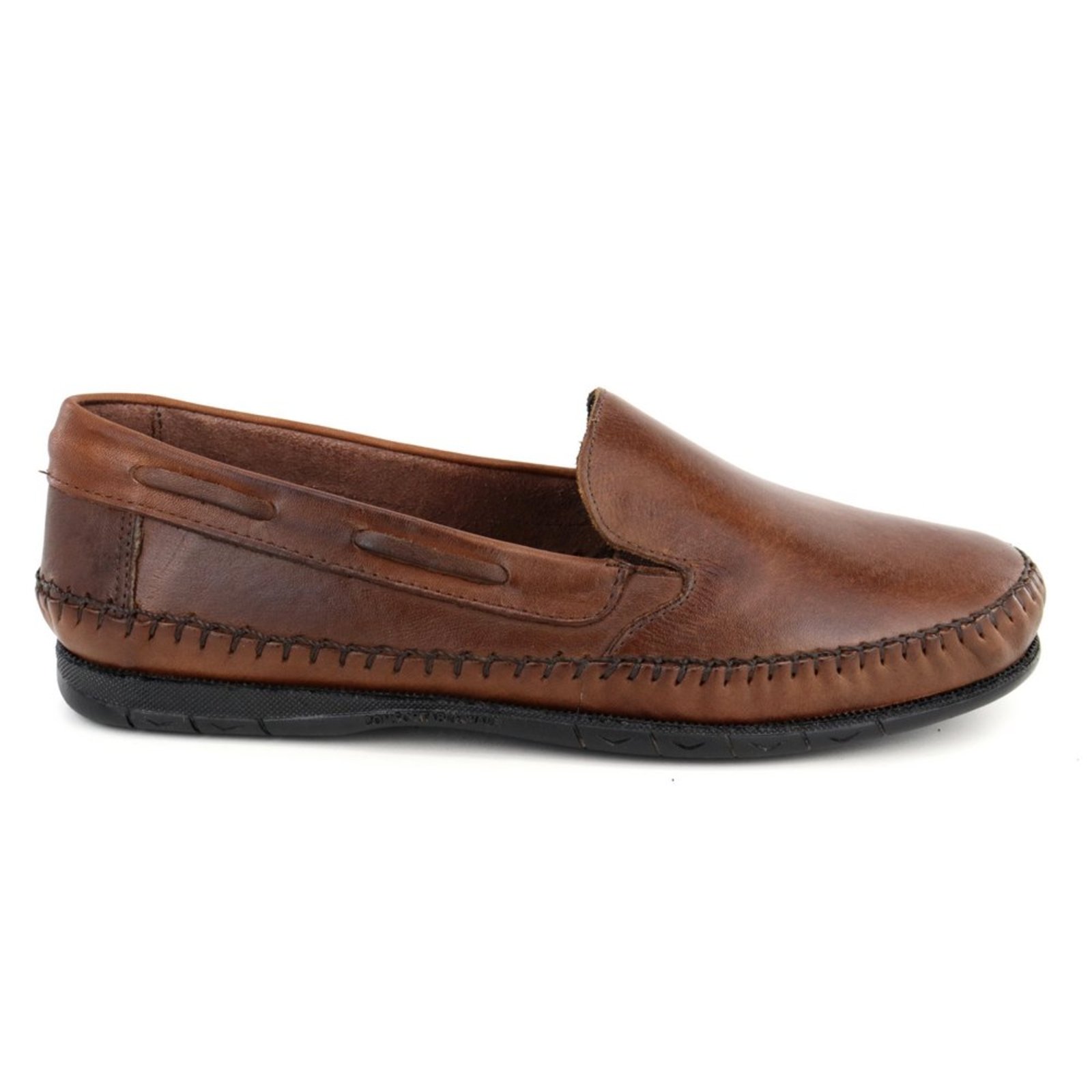Sapato Casual Mocassim Masculino 400 Conhaque
