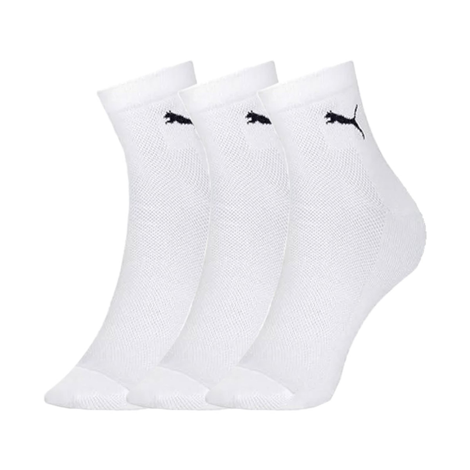 Kit Meia Puma Cano Médio Esportiva 3 Pares 39/43
