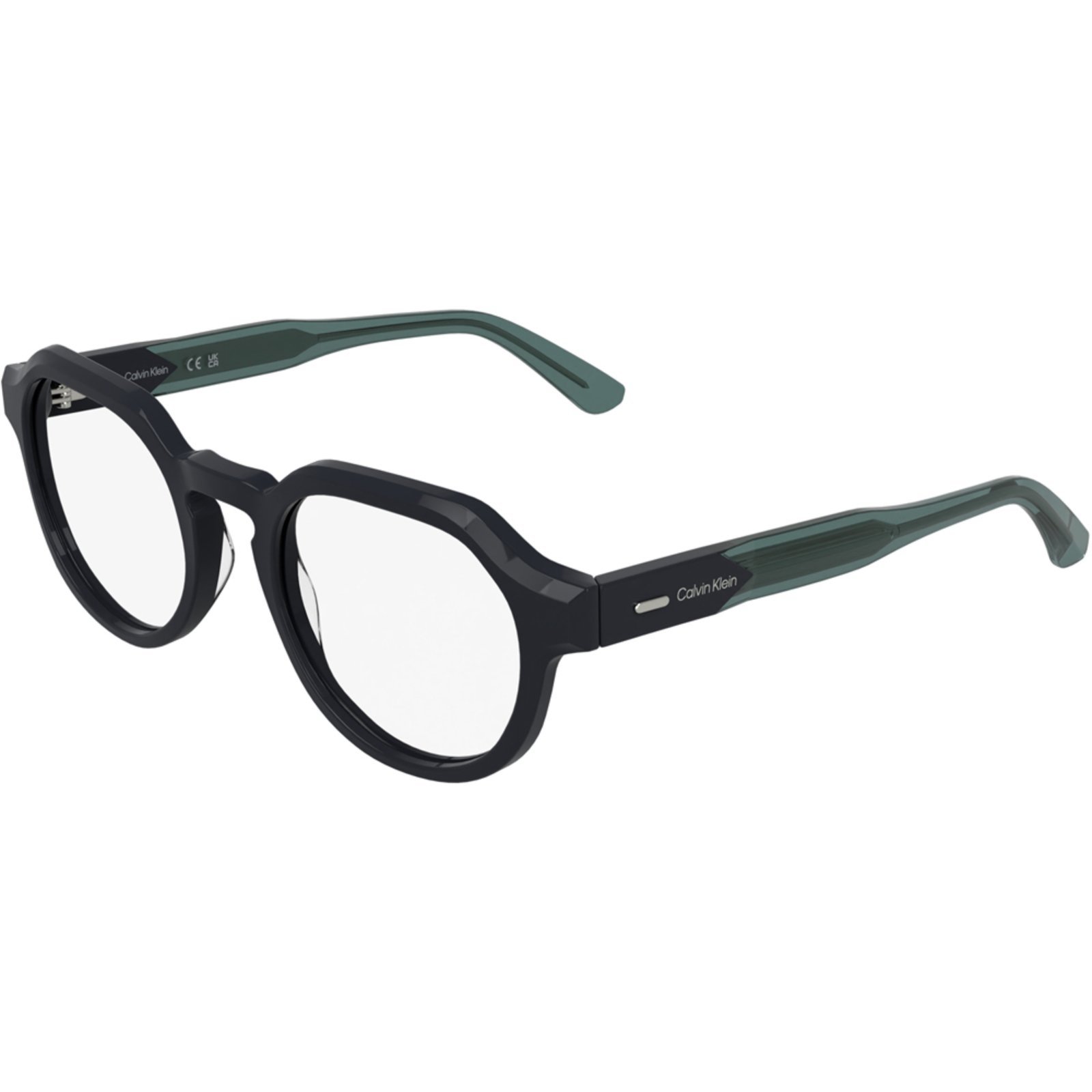 Armação Calvin Klein 25545 432 Preto Masculino