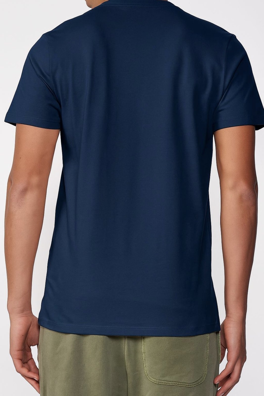 Vista 3 Camiseta Reta Com Logo Alto Relevo Colcci Sideral azul Colcci azul