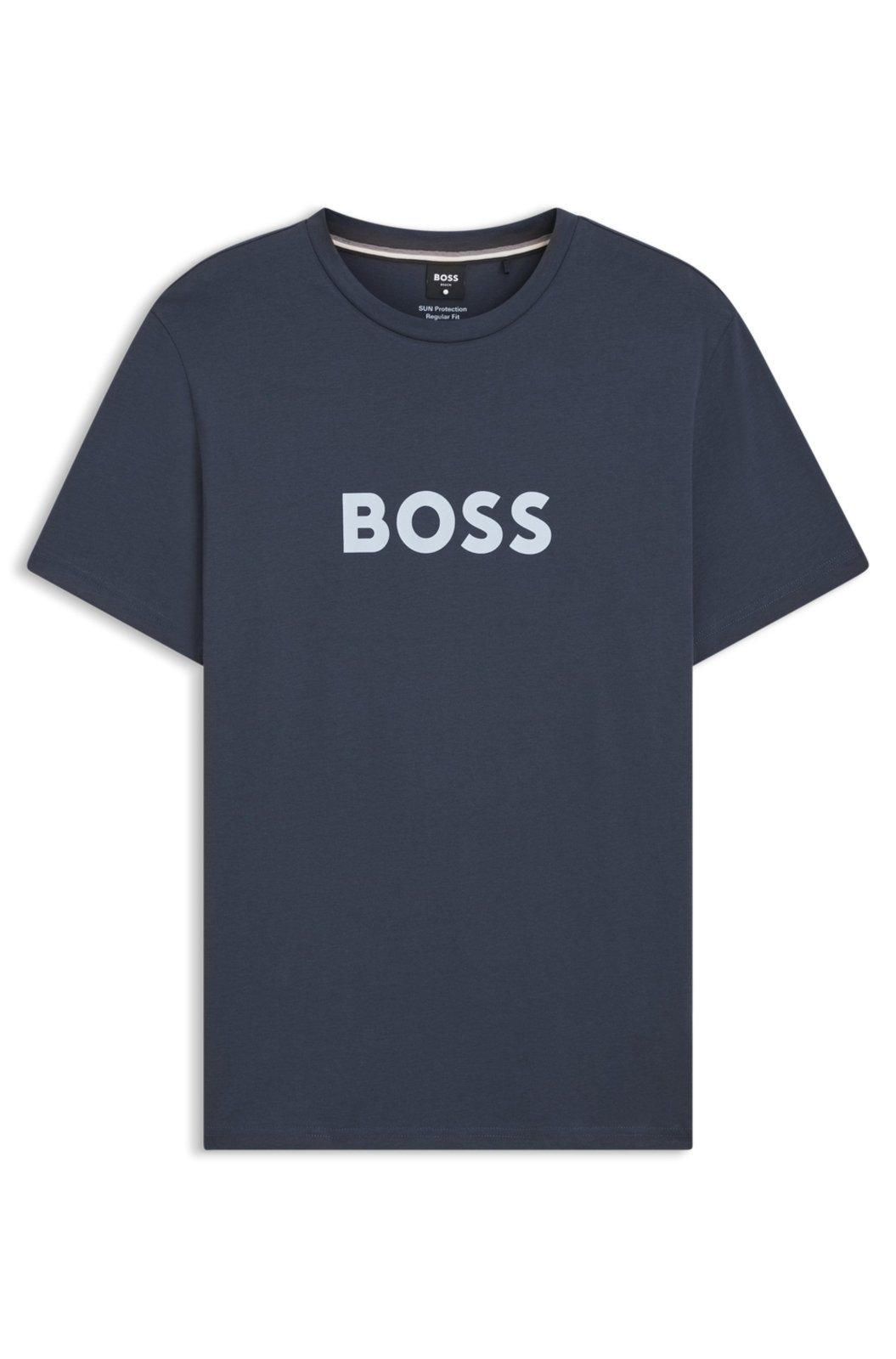 Camiseta Em Jersey De Algodão Com Proteção Uv