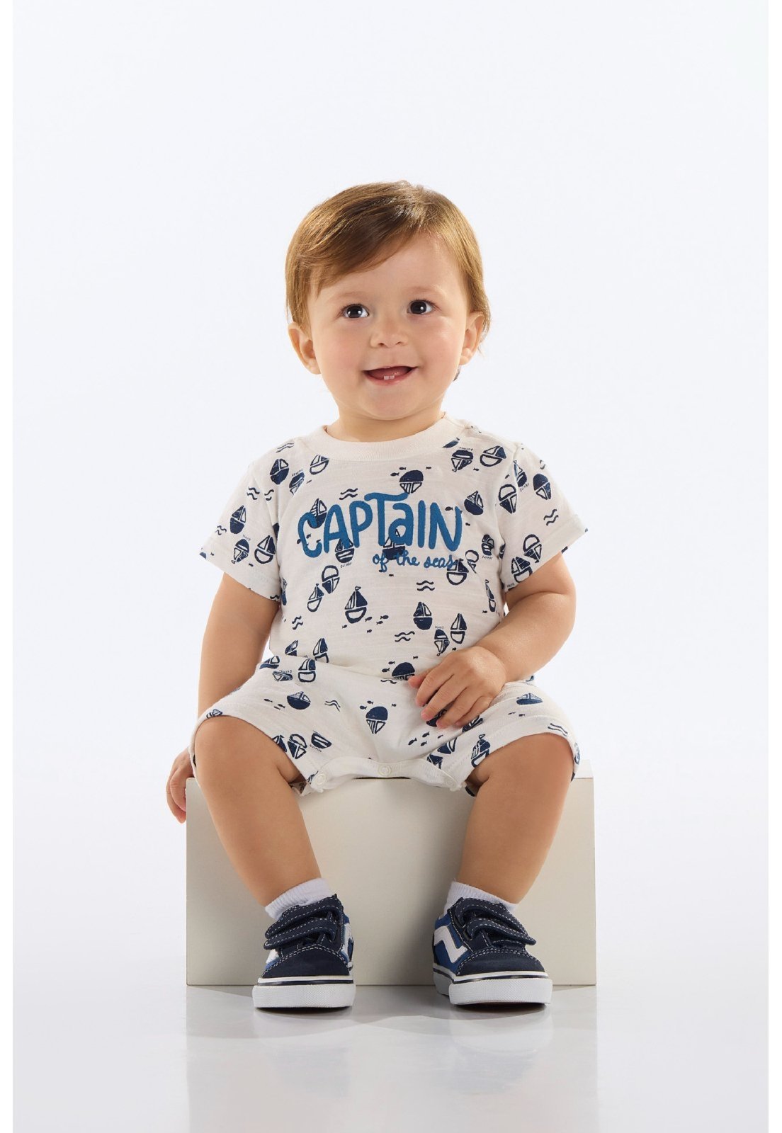 Infantil – Macaquinho para Menino Quimby Bege