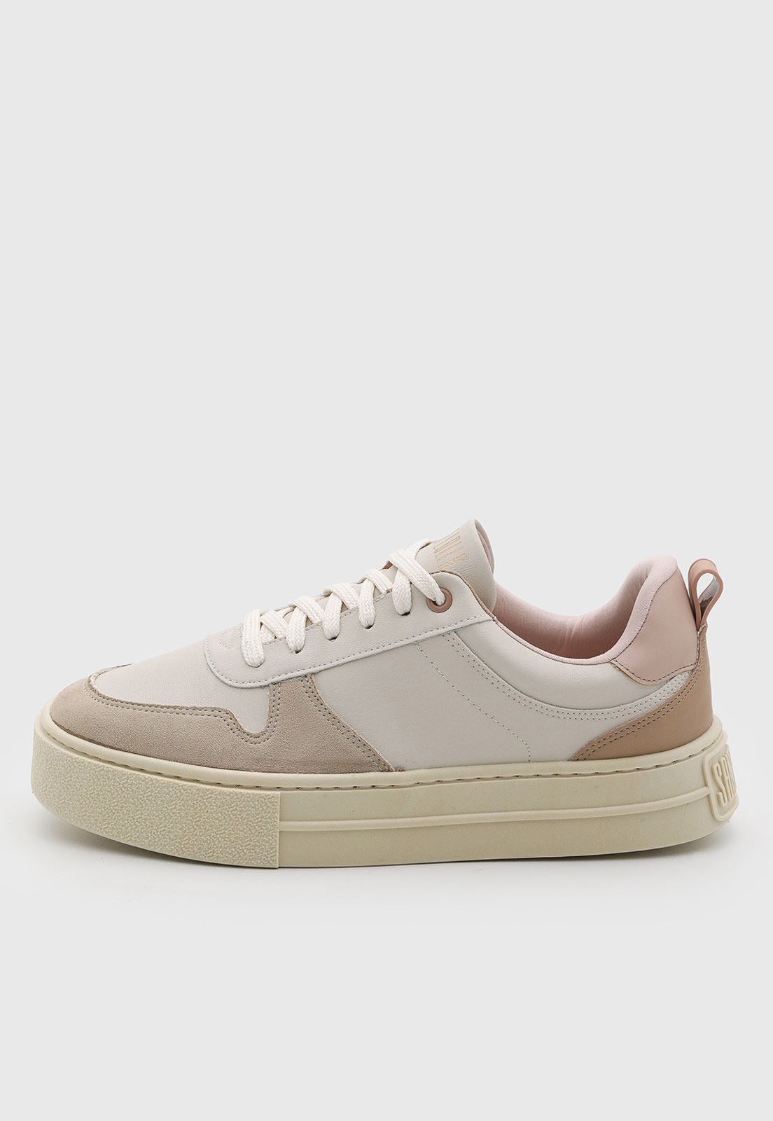 Tênis Feminino Santa Lolla Casual Off-White