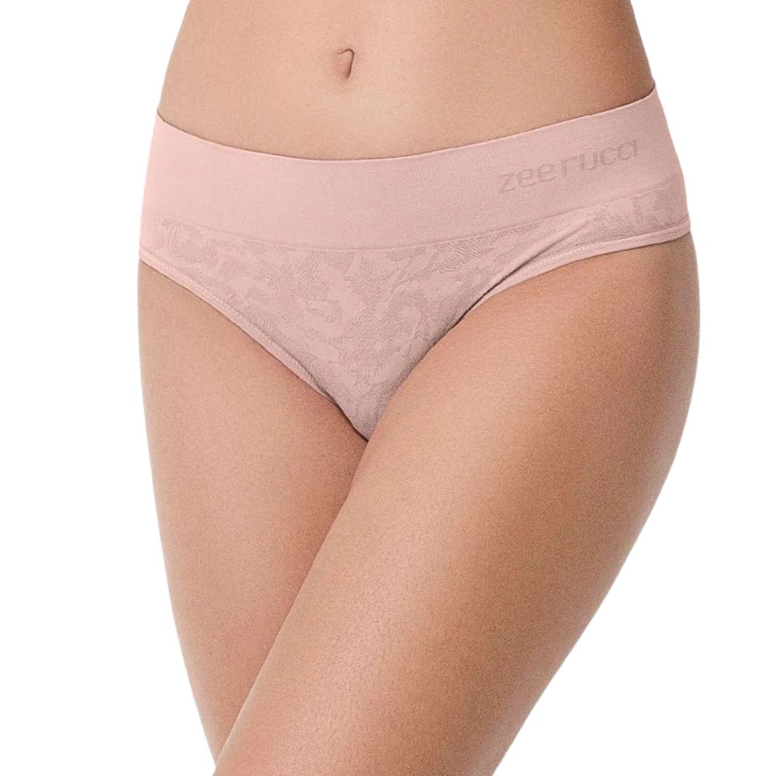 Calcinha Tanga Jacquard Sem Costura Zee Rucci