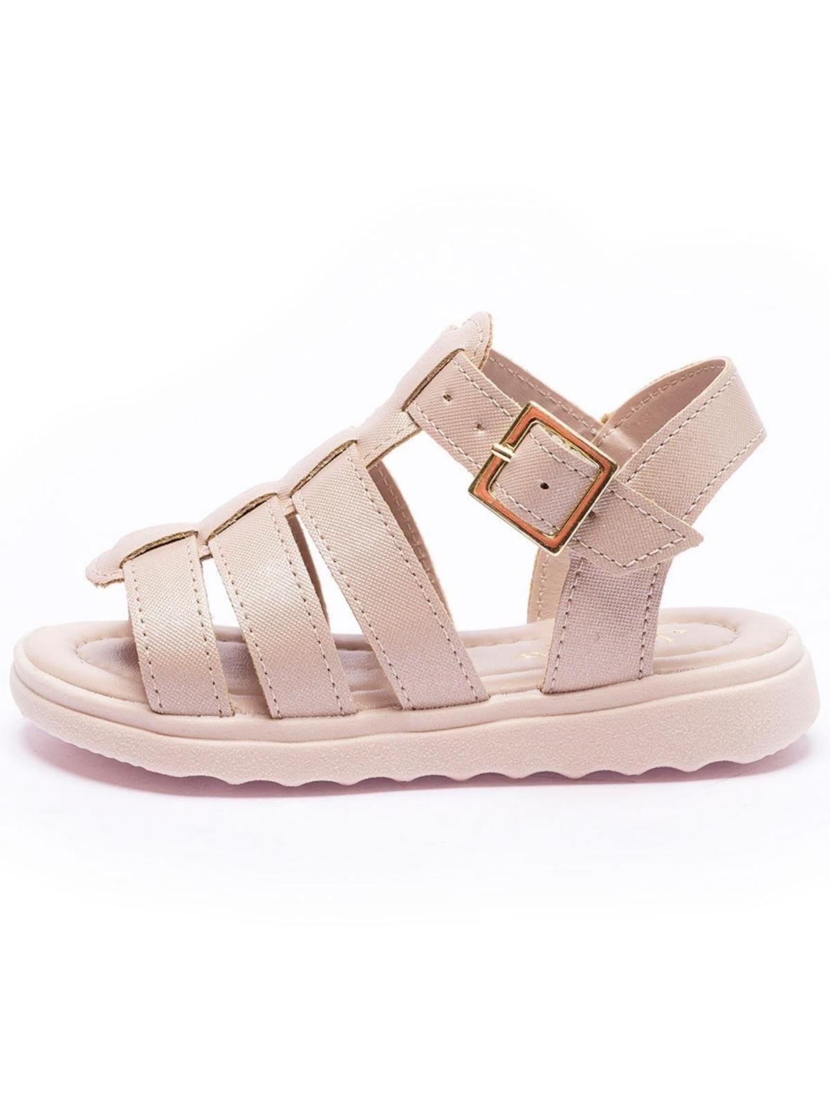 Infantil – Sandália Feminina Tininha Menina Fisherman Nude