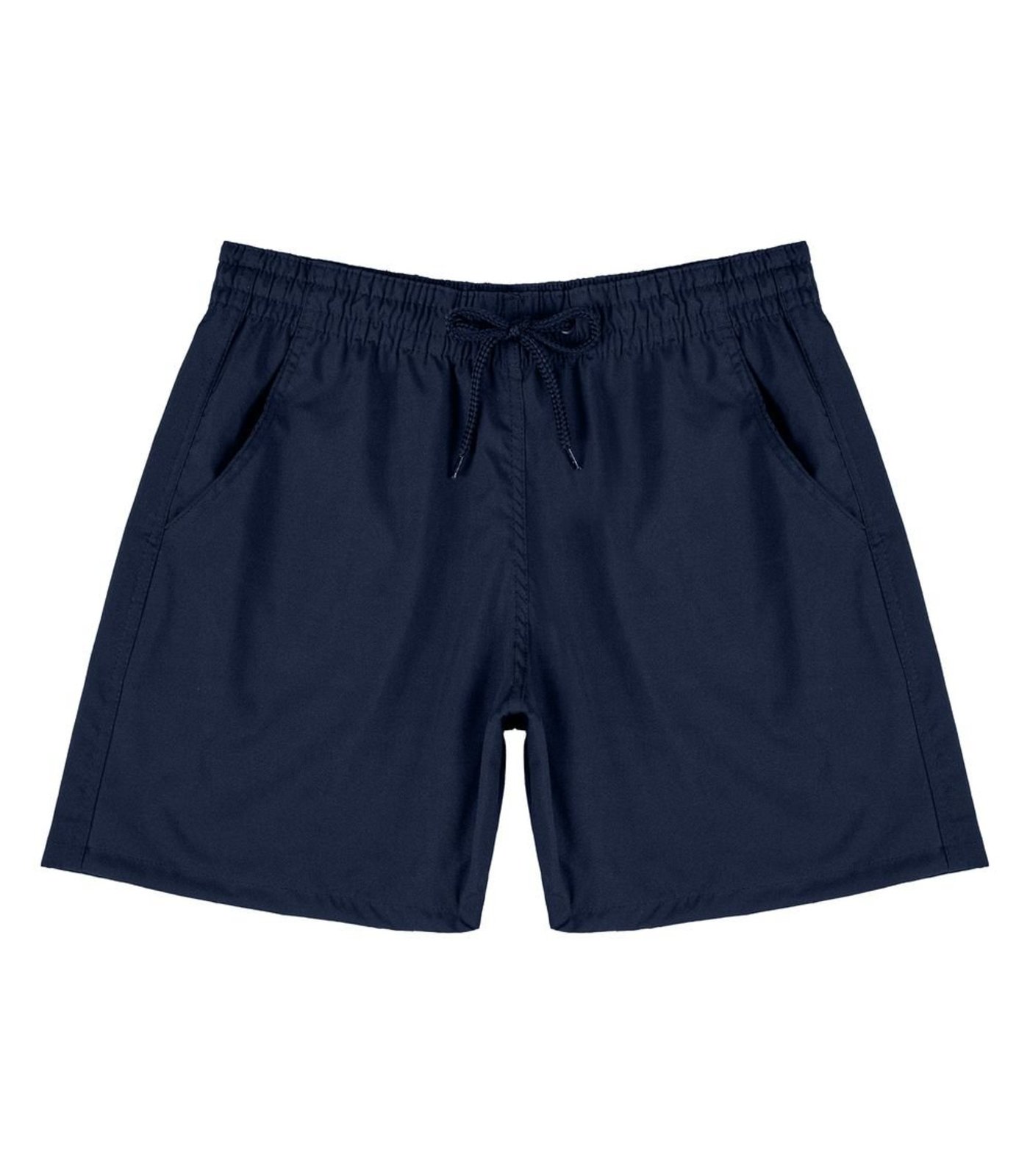 Bermuda Masculina Com Bolsos De Tactel Select Azul