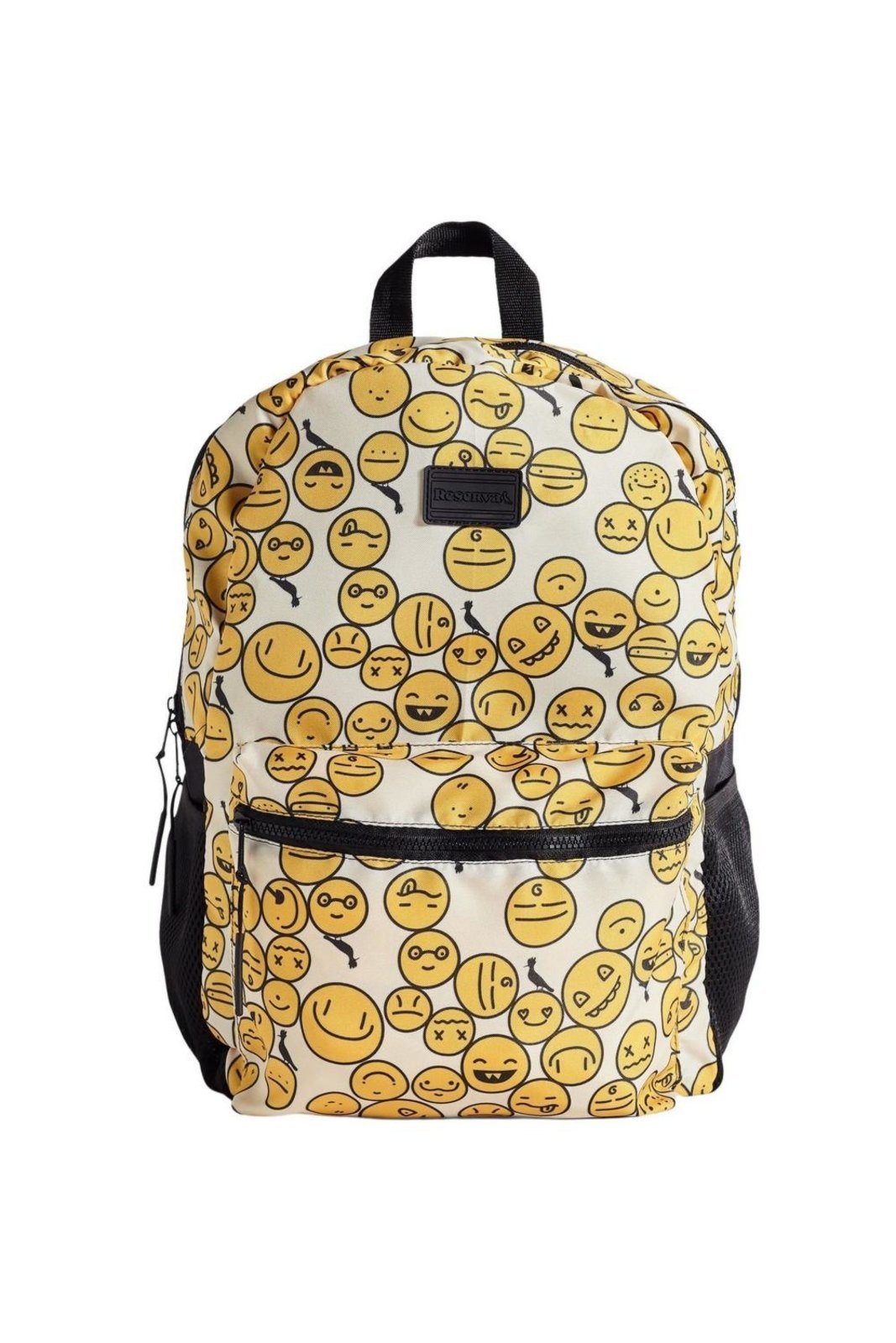 Infantil - Mochila Happy Emoji Reserva Mini Off-white