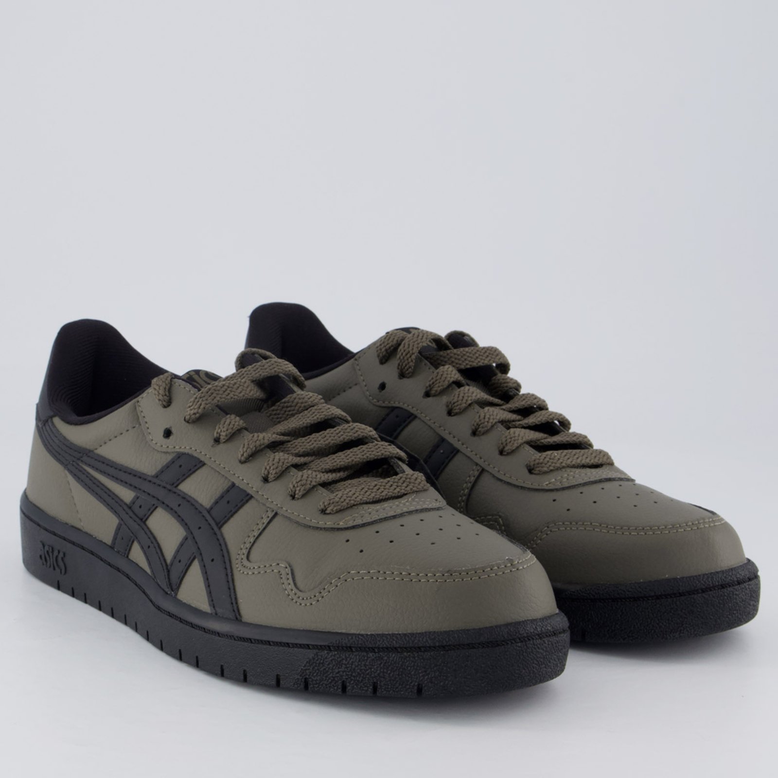 Vista 3 Tênis Asics Japan S Oliva e Preto verde ASICS verde