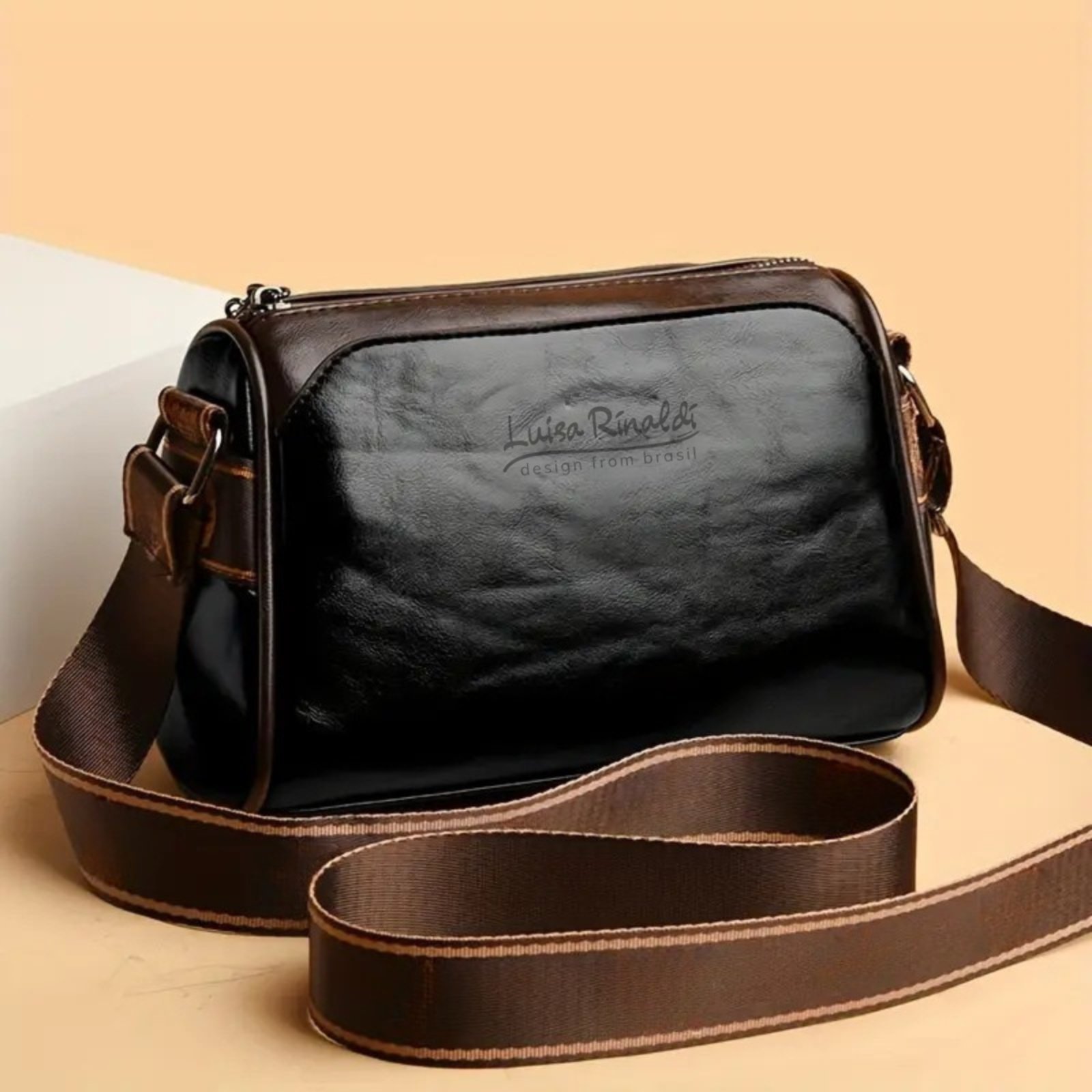 Bolsa Feminina Transversal Media Tira Colo Casual