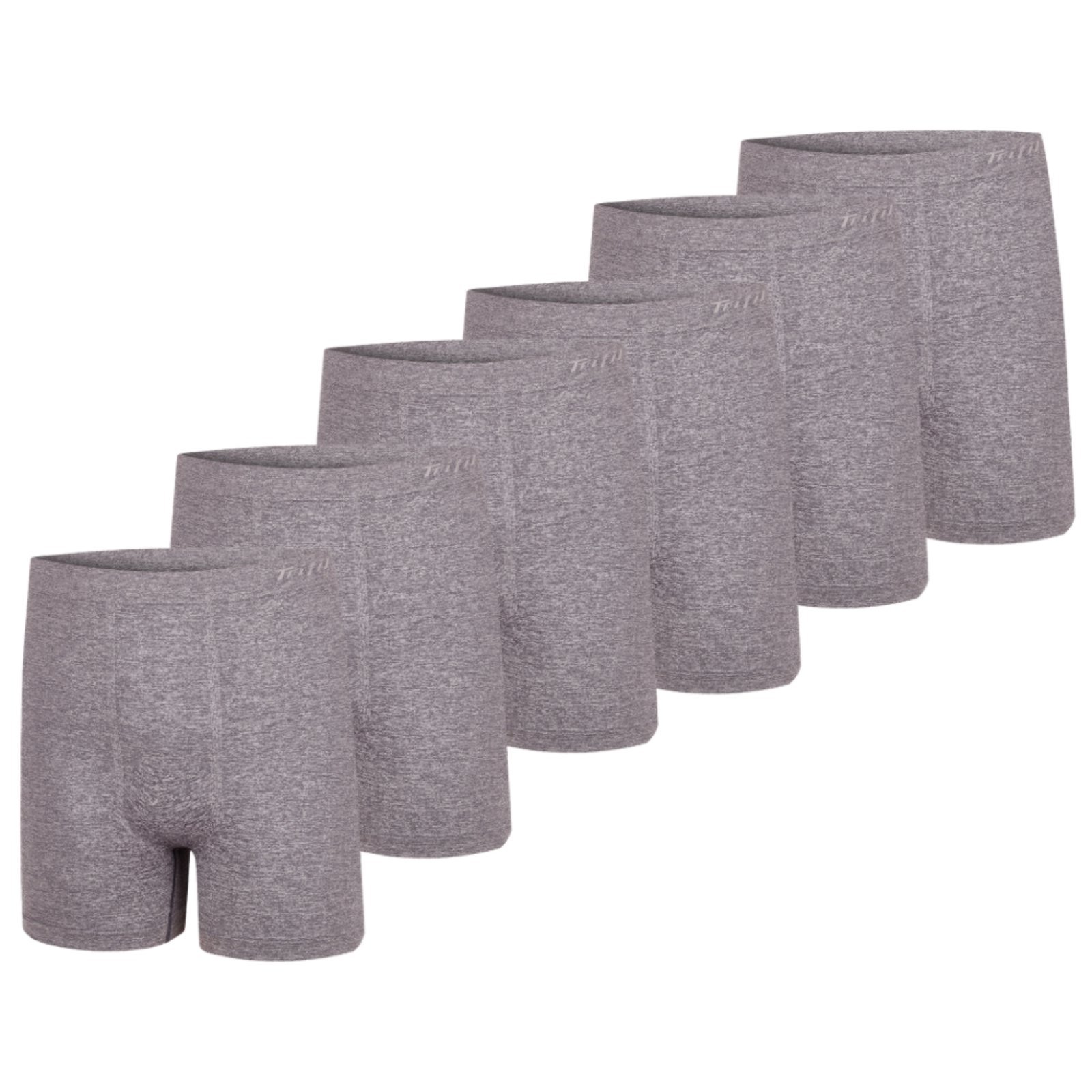 Kit Com 6 Cuecas Box Masculino Trifil Sem Costura Plus Size