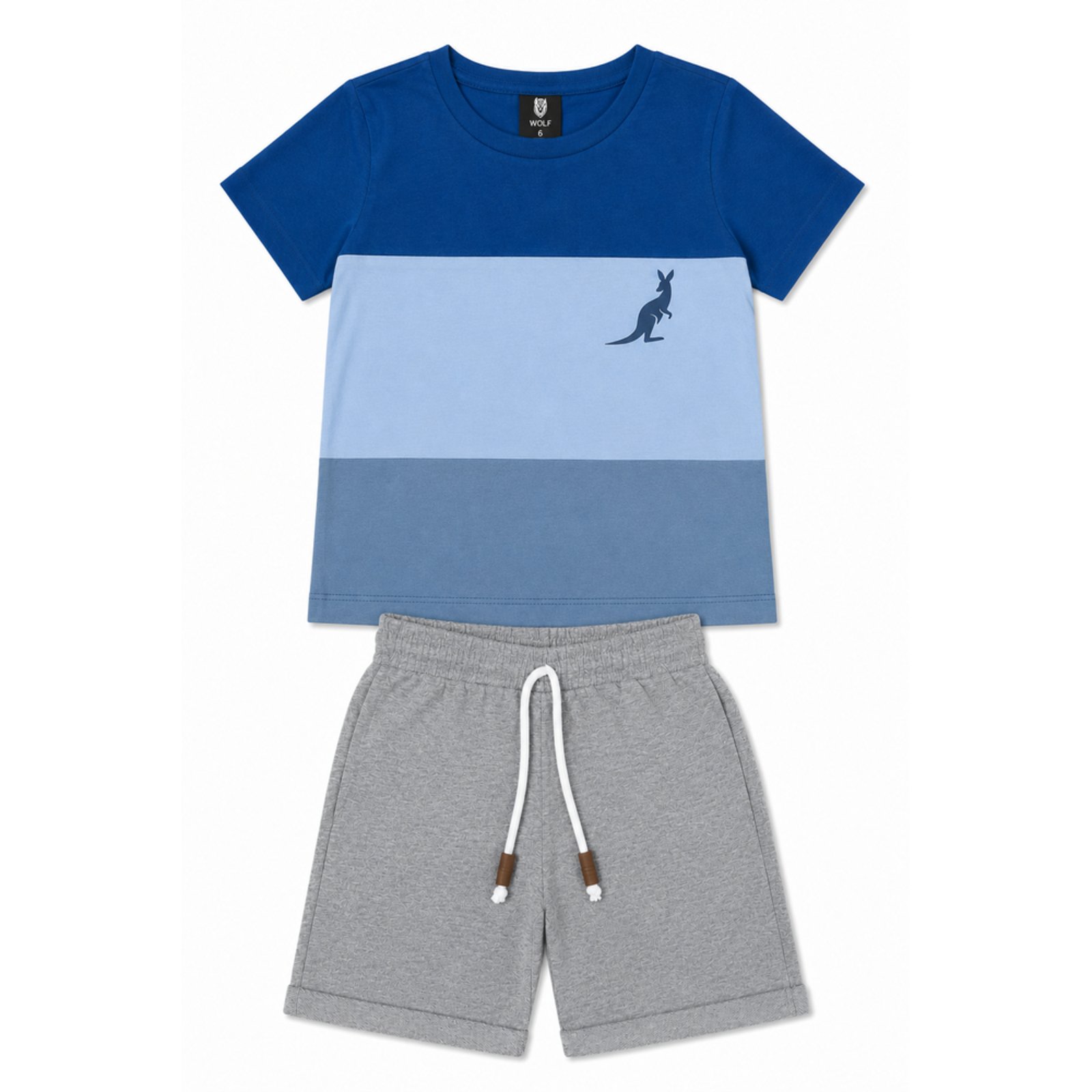 Infantil - Conjunto Menino Verão Listra Kangulu