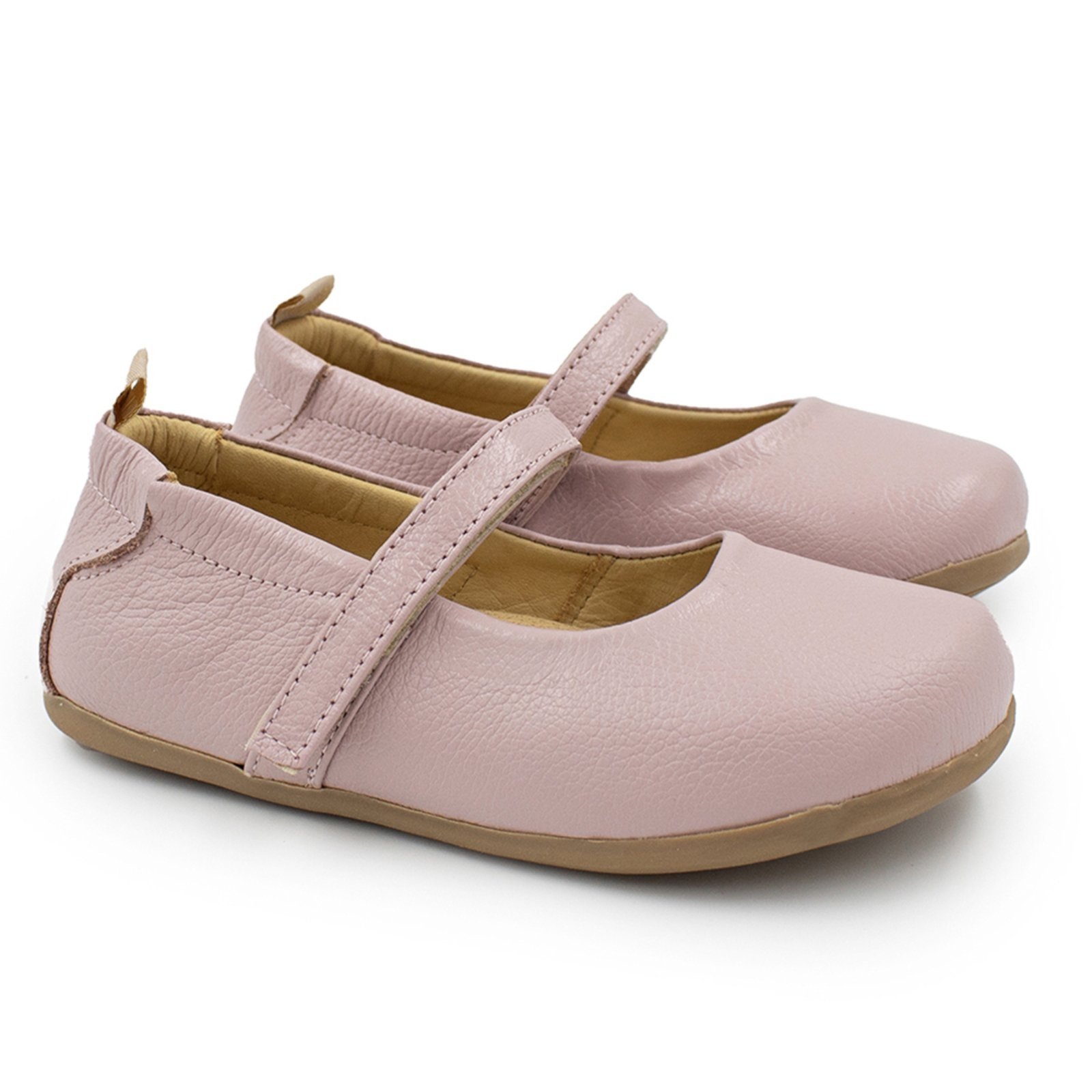 Vista 2 Infantil - Sapatilha Menina Blue Clara Couro Rosa Blue Infantis rosa blue